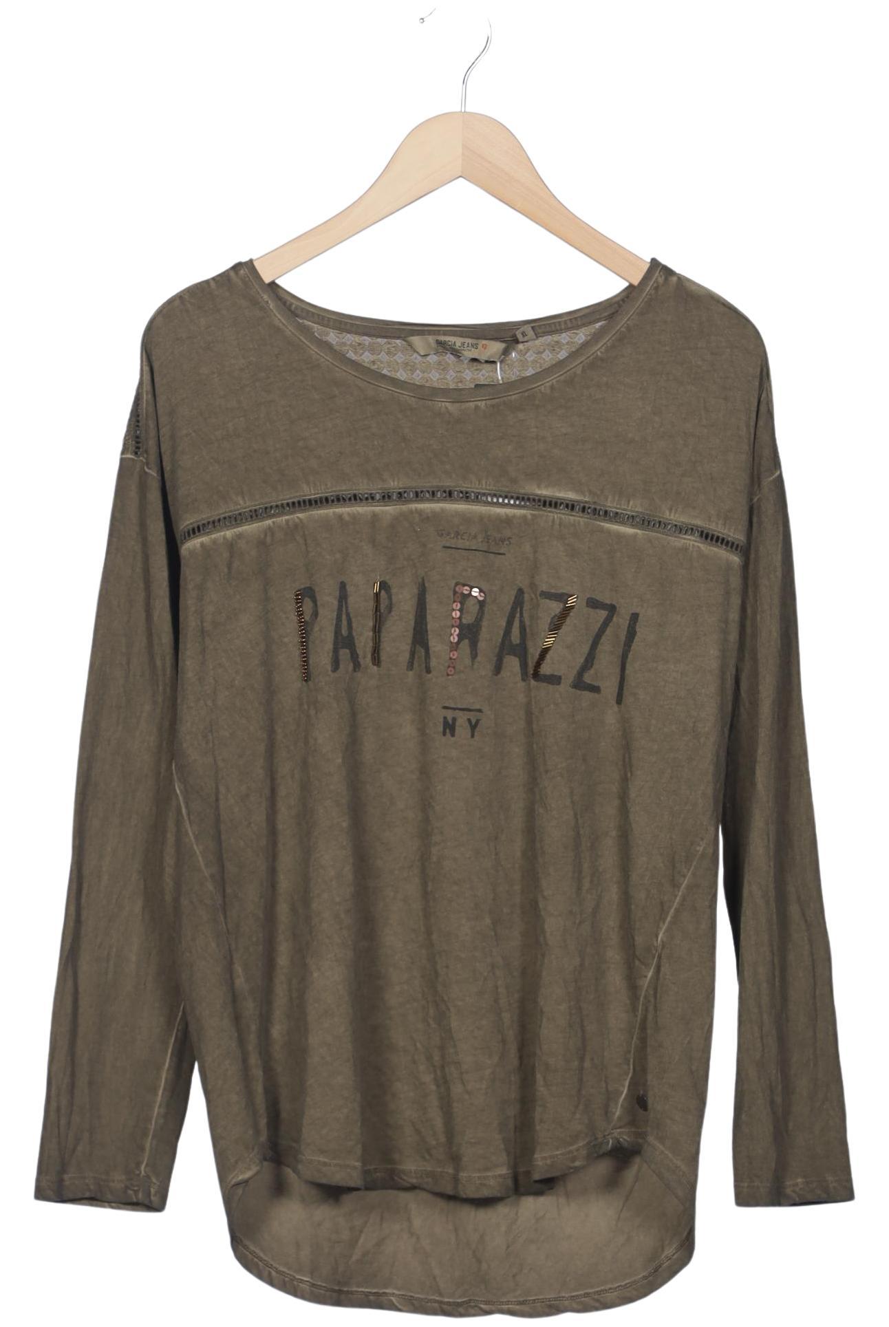 

Garcia Damen Langarmshirt, grün, Gr. 44