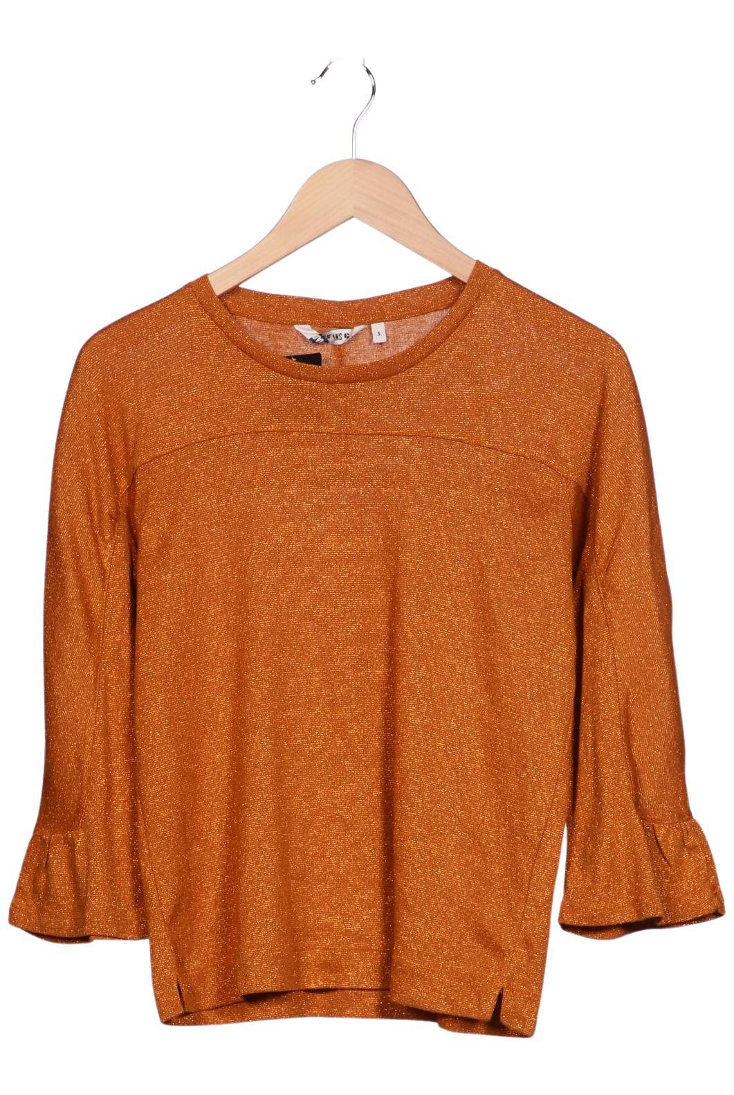 

Garcia Damen Langarmshirt, orange, Gr. 36