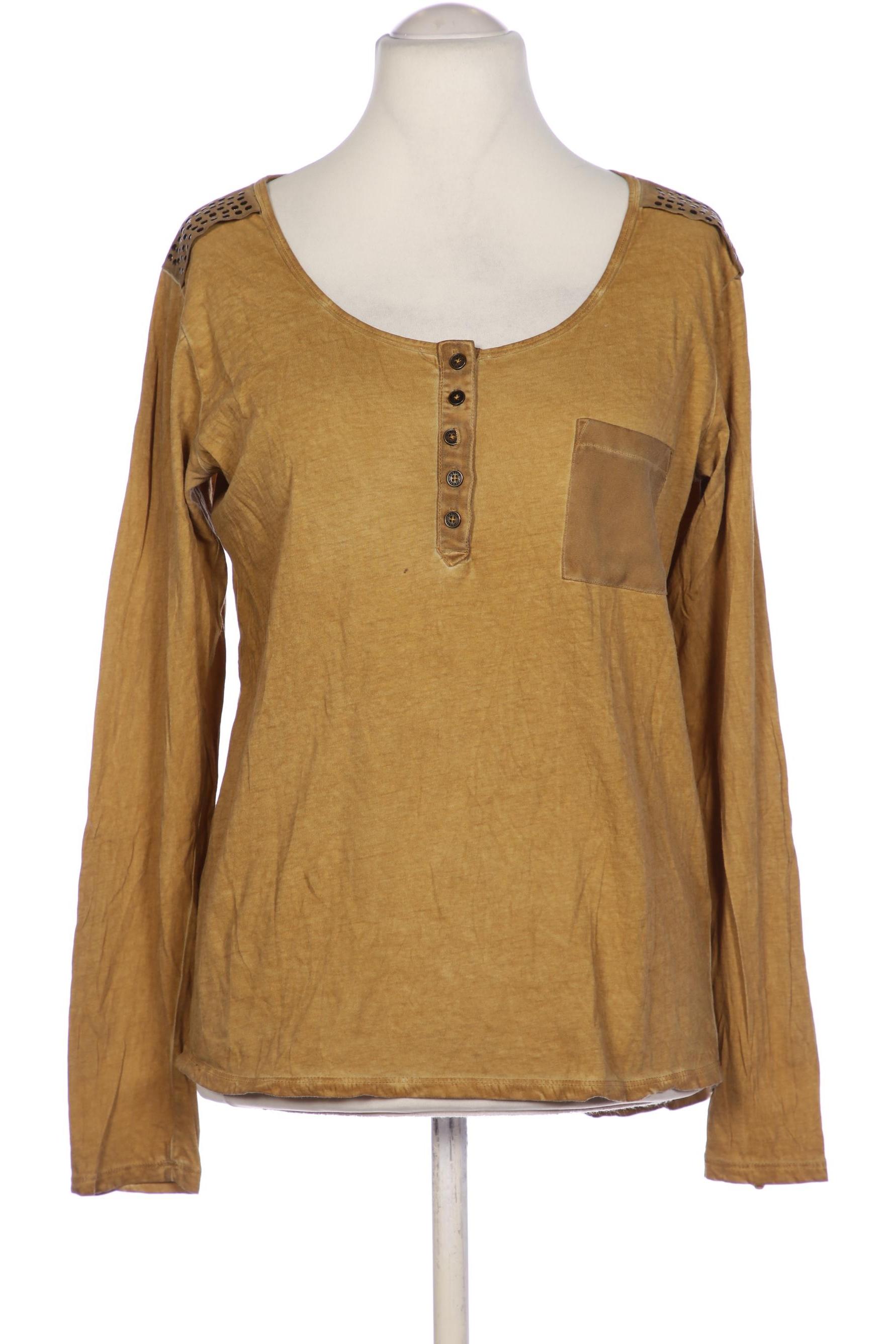 

Garcia Damen Langarmshirt, braun, Gr. 42