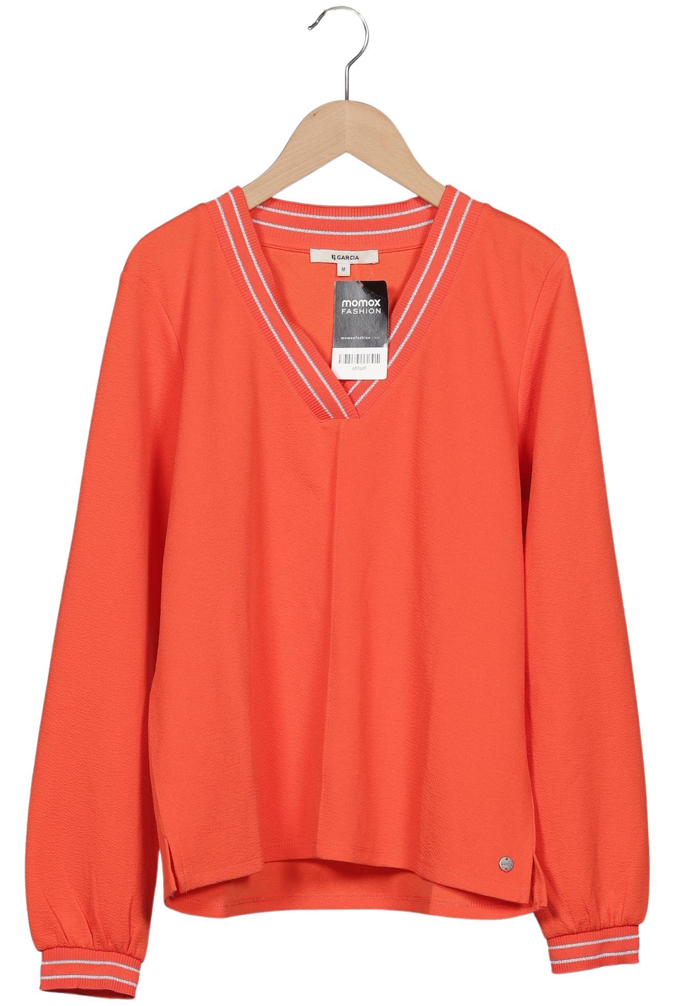 

Garcia Damen Langarmshirt, orange, Gr. 38