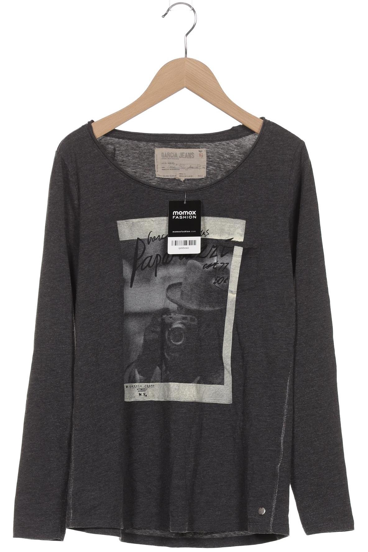 

Garcia Damen Langarmshirt, grau, Gr. 36