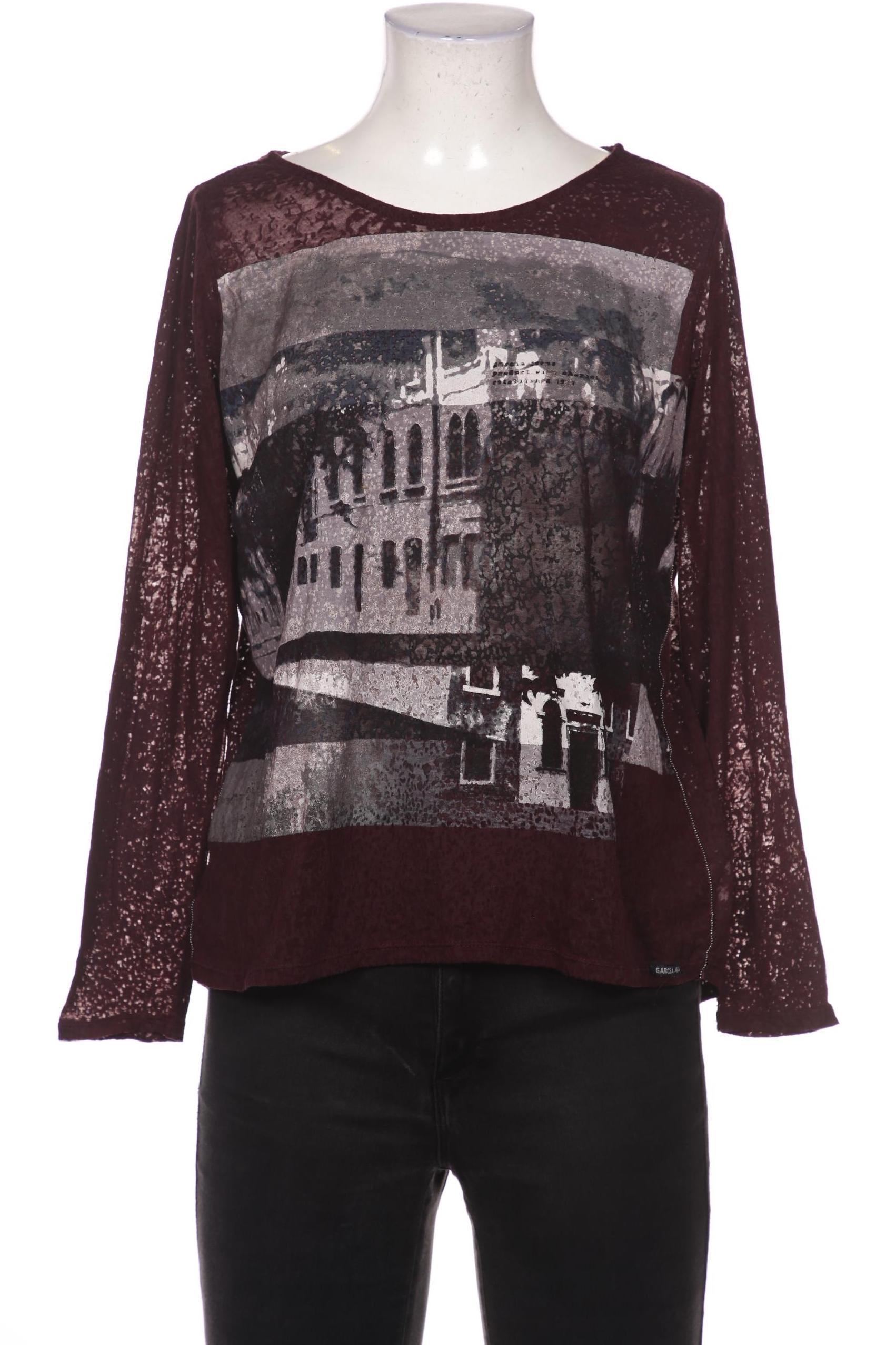 Thumbnail - Garcia Damen Langarmshirt, bordeaux, Gr. 38