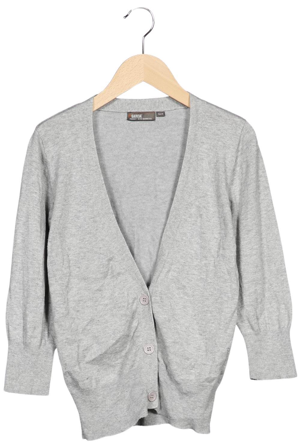 

Garcia Damen Strickjacke, grau, Gr. 38