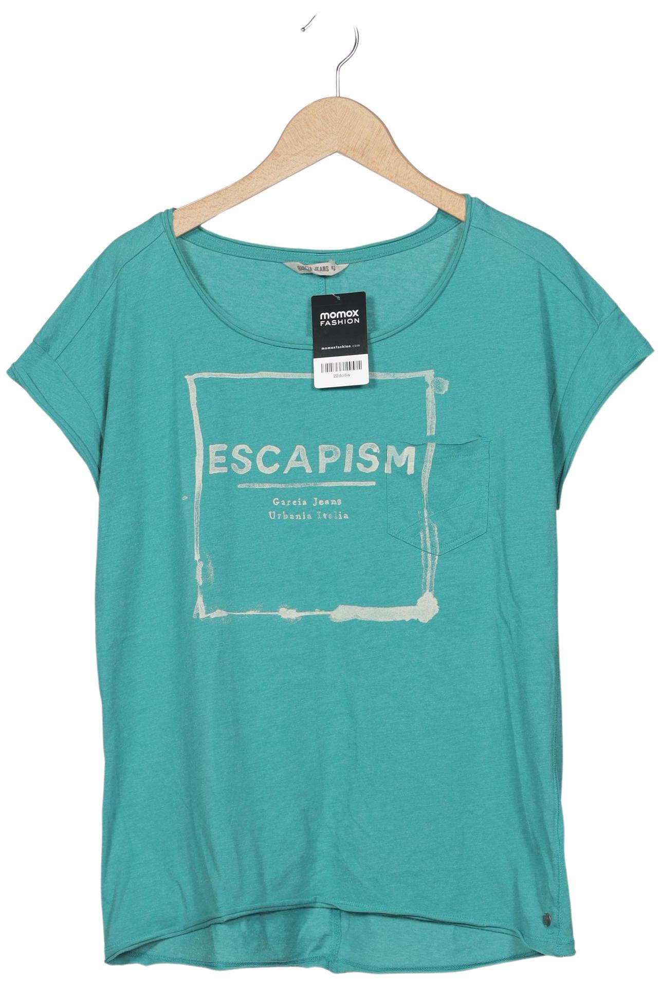 

Garcia Damen T-Shirt, türkis, Gr. 42