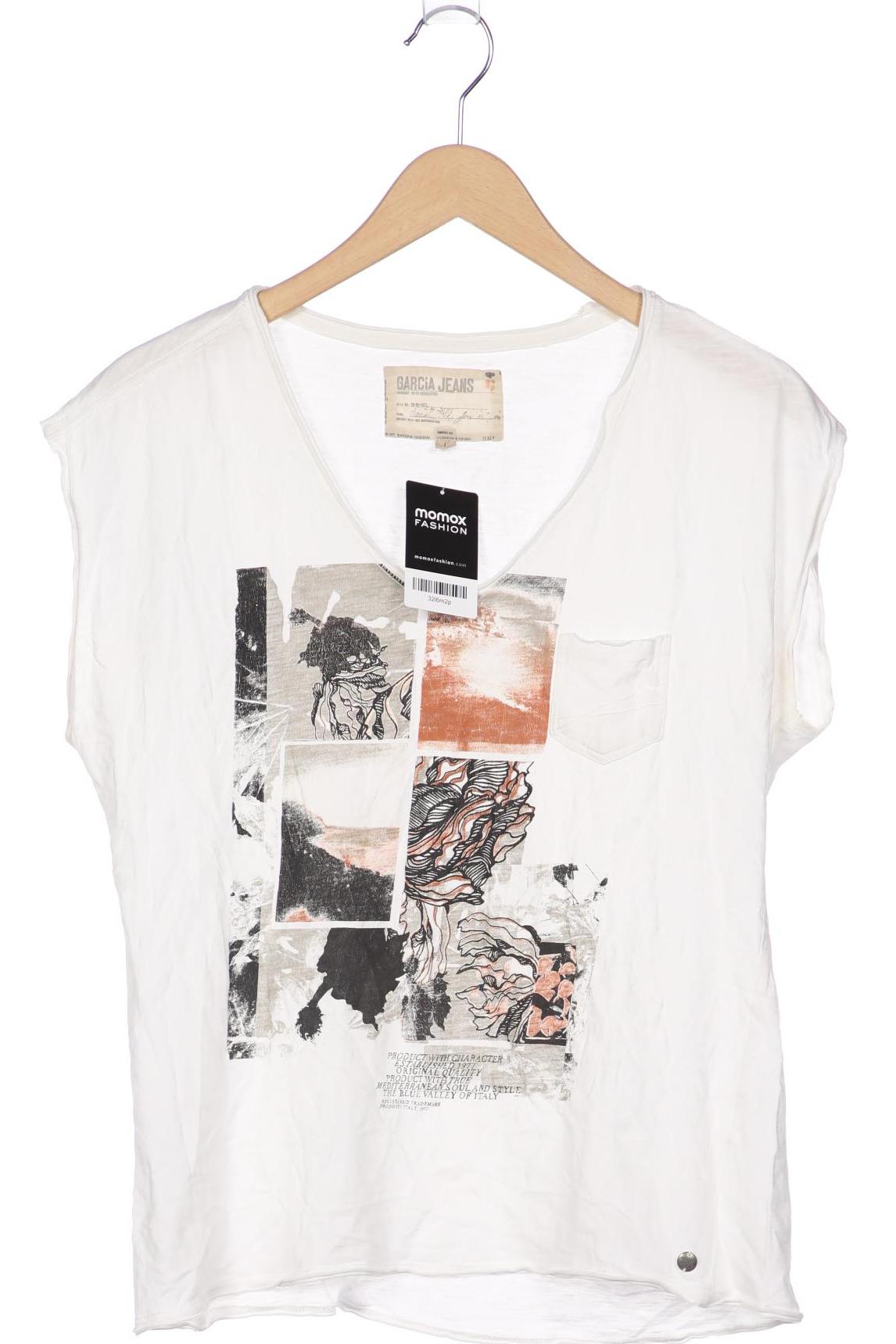 

GARCIA Damen T-Shirt, weiß