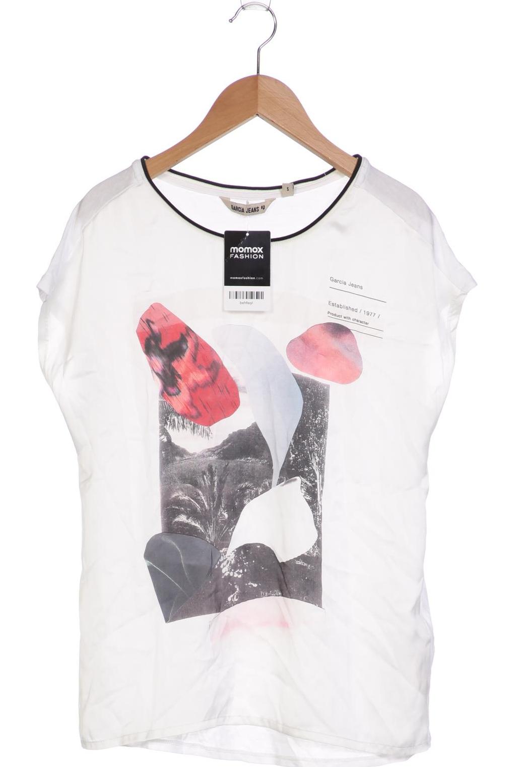 

Garcia Damen T-Shirt, weiß, Gr. 36