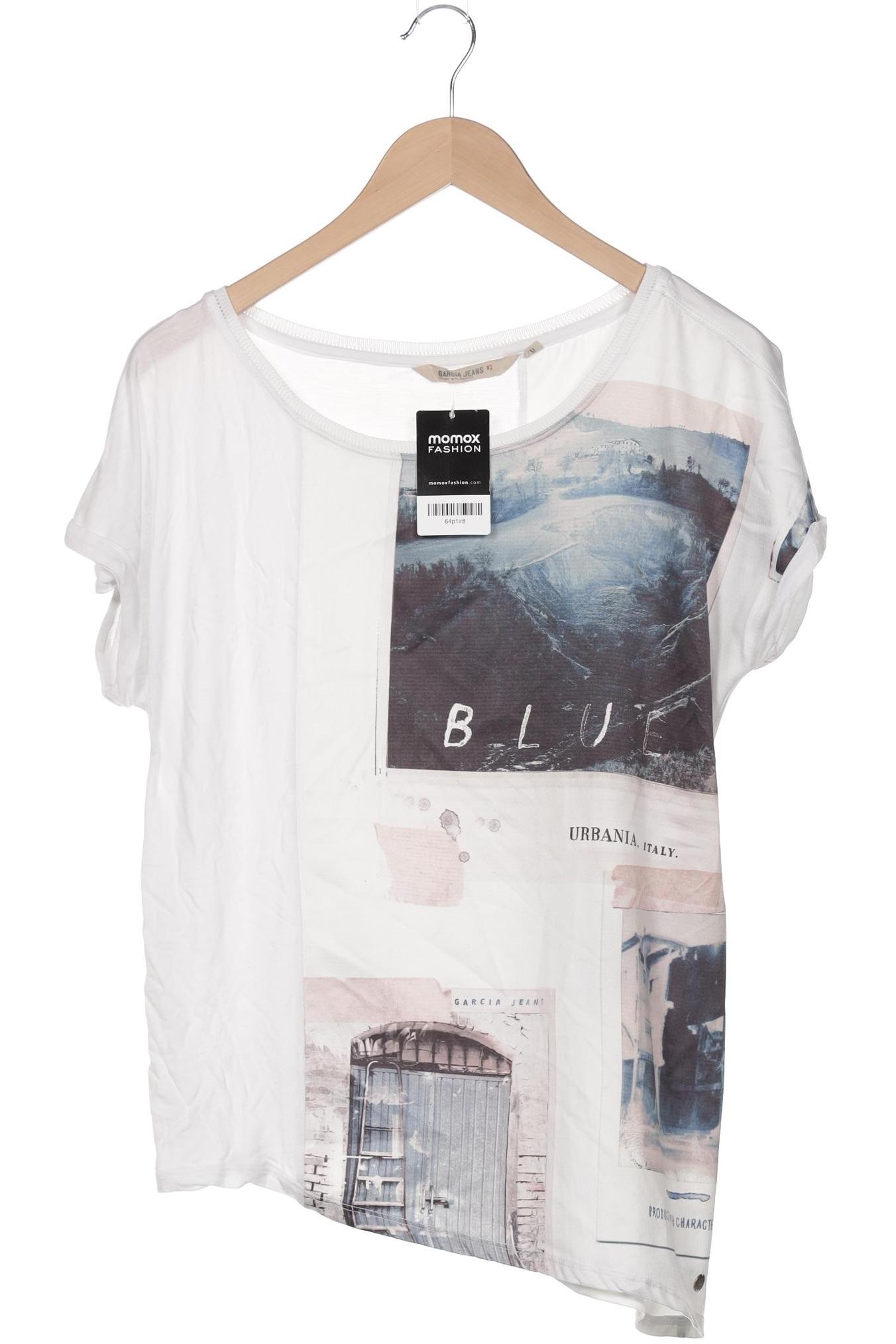 

Garcia Damen T-Shirt, weiß, Gr. 38