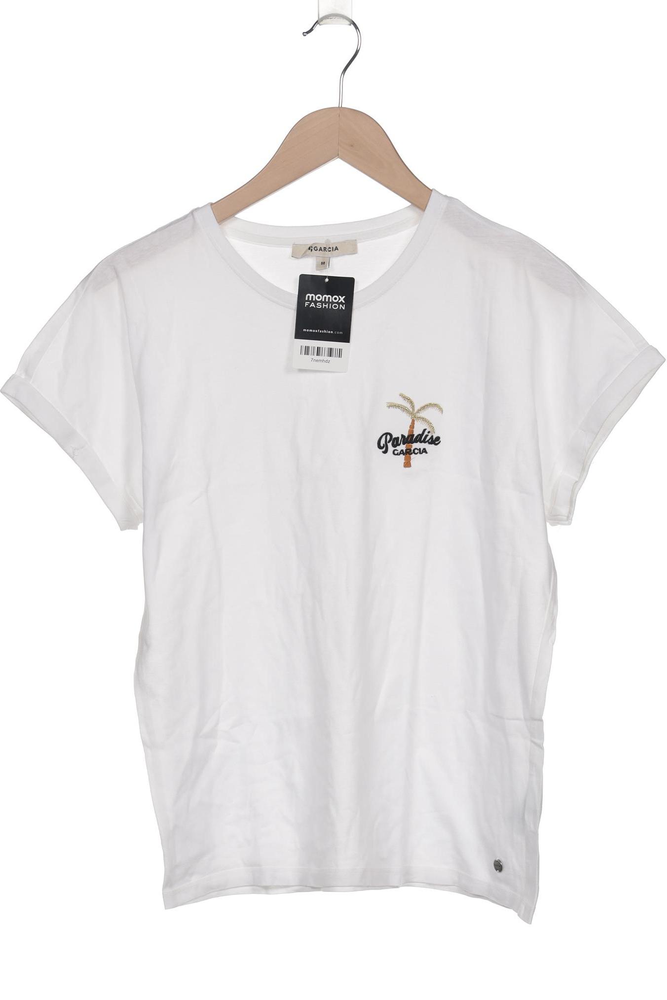 

Garcia Damen T-Shirt, weiß, Gr. 38