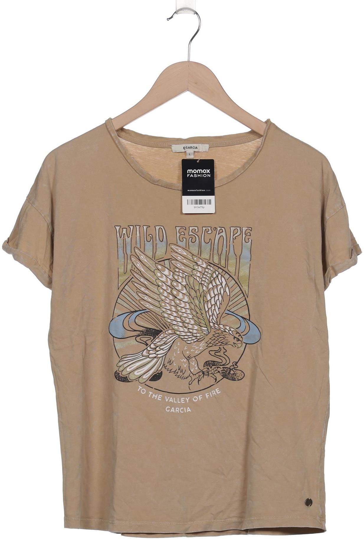 

Garcia Damen T-Shirt, beige, Gr. 42