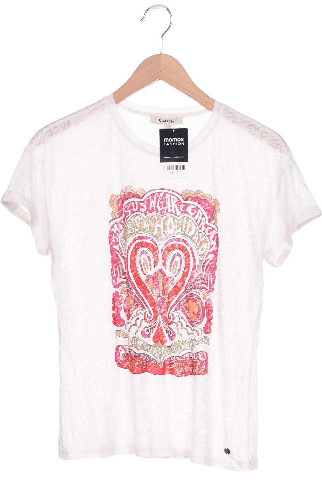 

Garcia Damen T-Shirt, weiß, Gr. 38