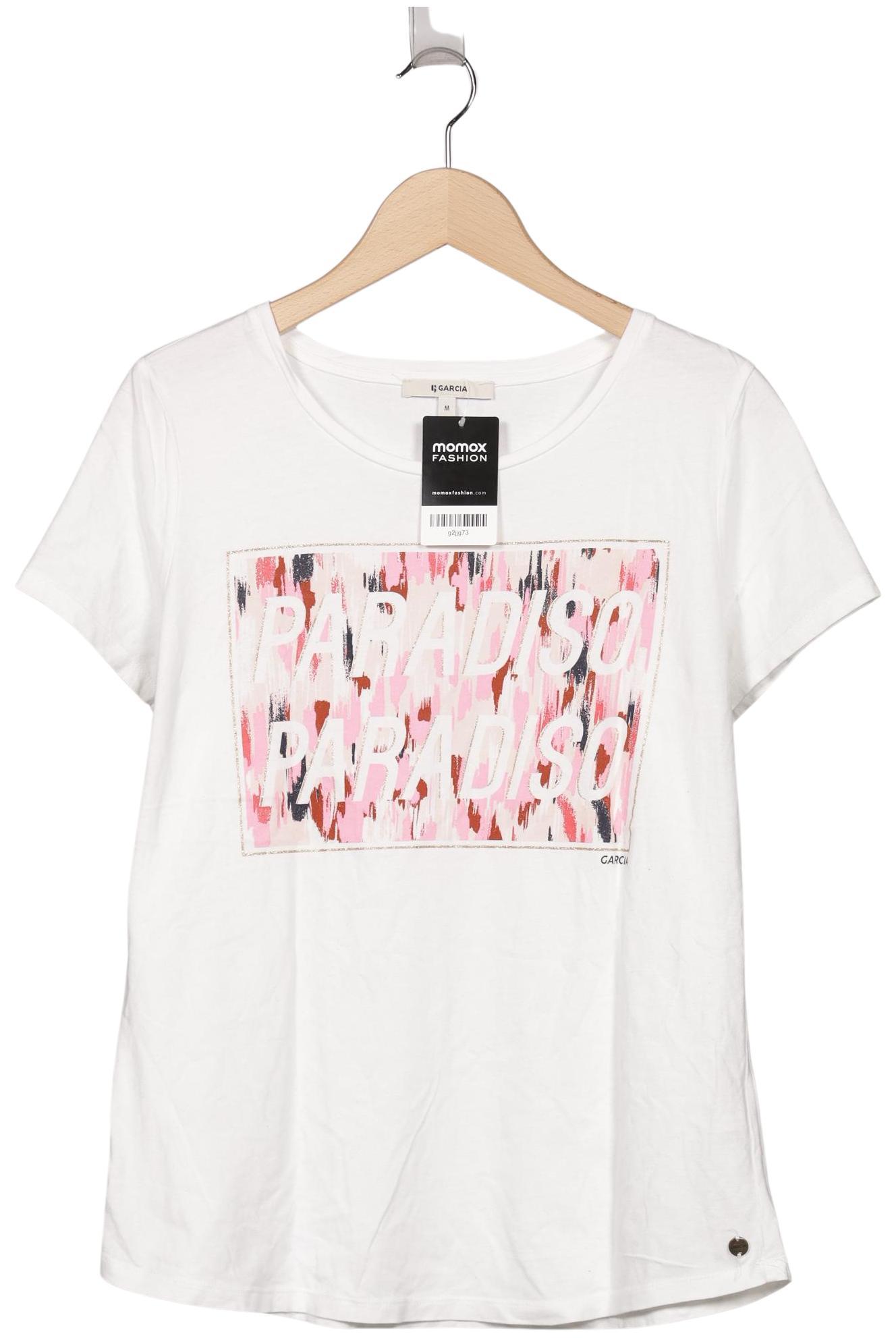 

Garcia Damen T-Shirt, weiß, Gr. 38