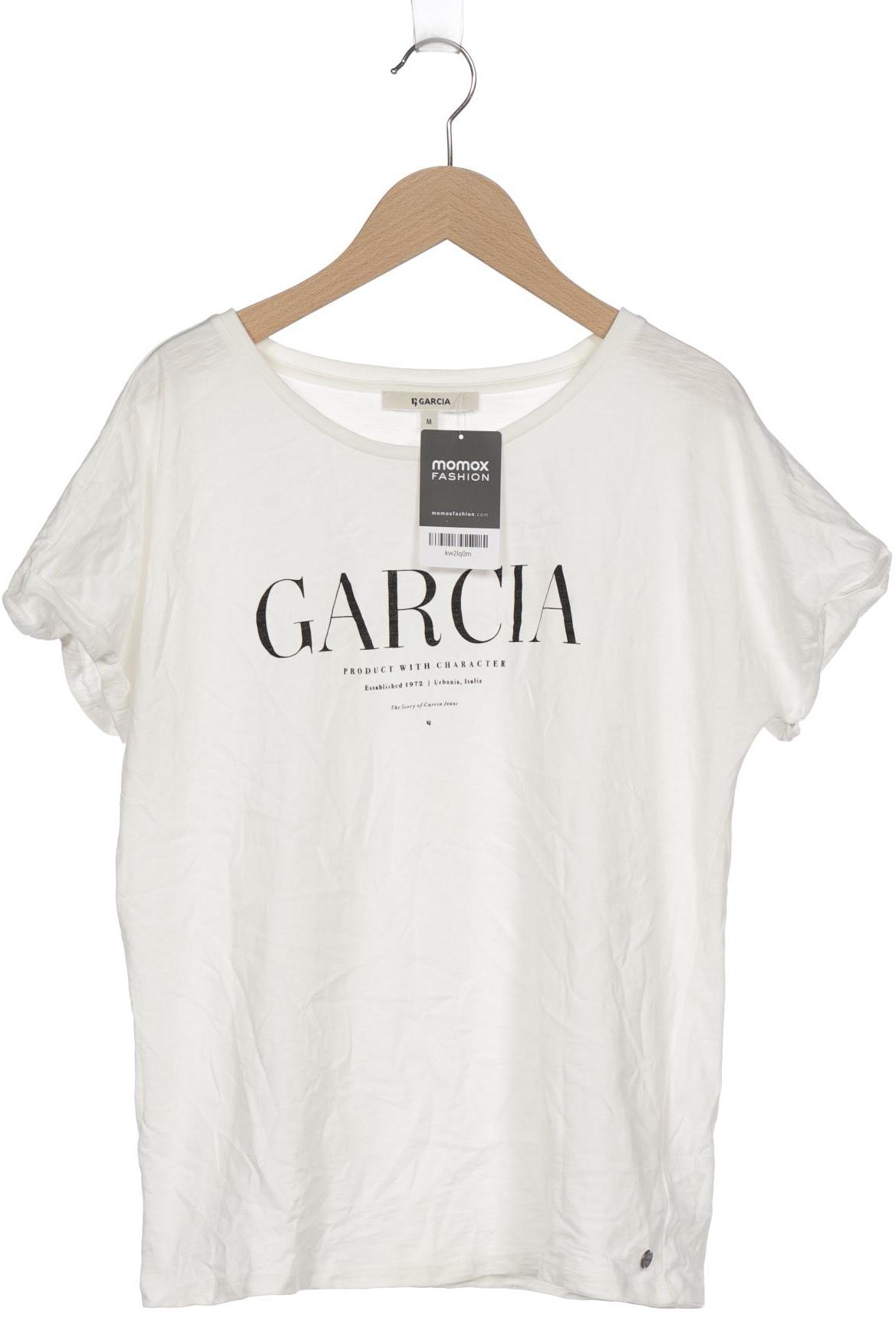 

GARCIA Damen T-Shirt, cremeweiß