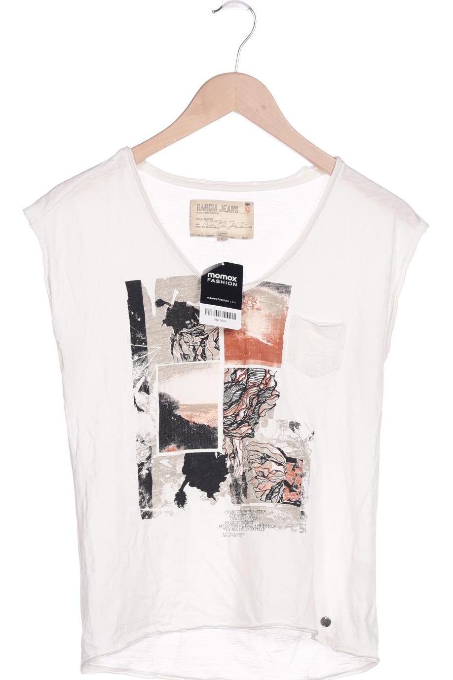 

Garcia Damen T-Shirt, weiß, Gr. 36