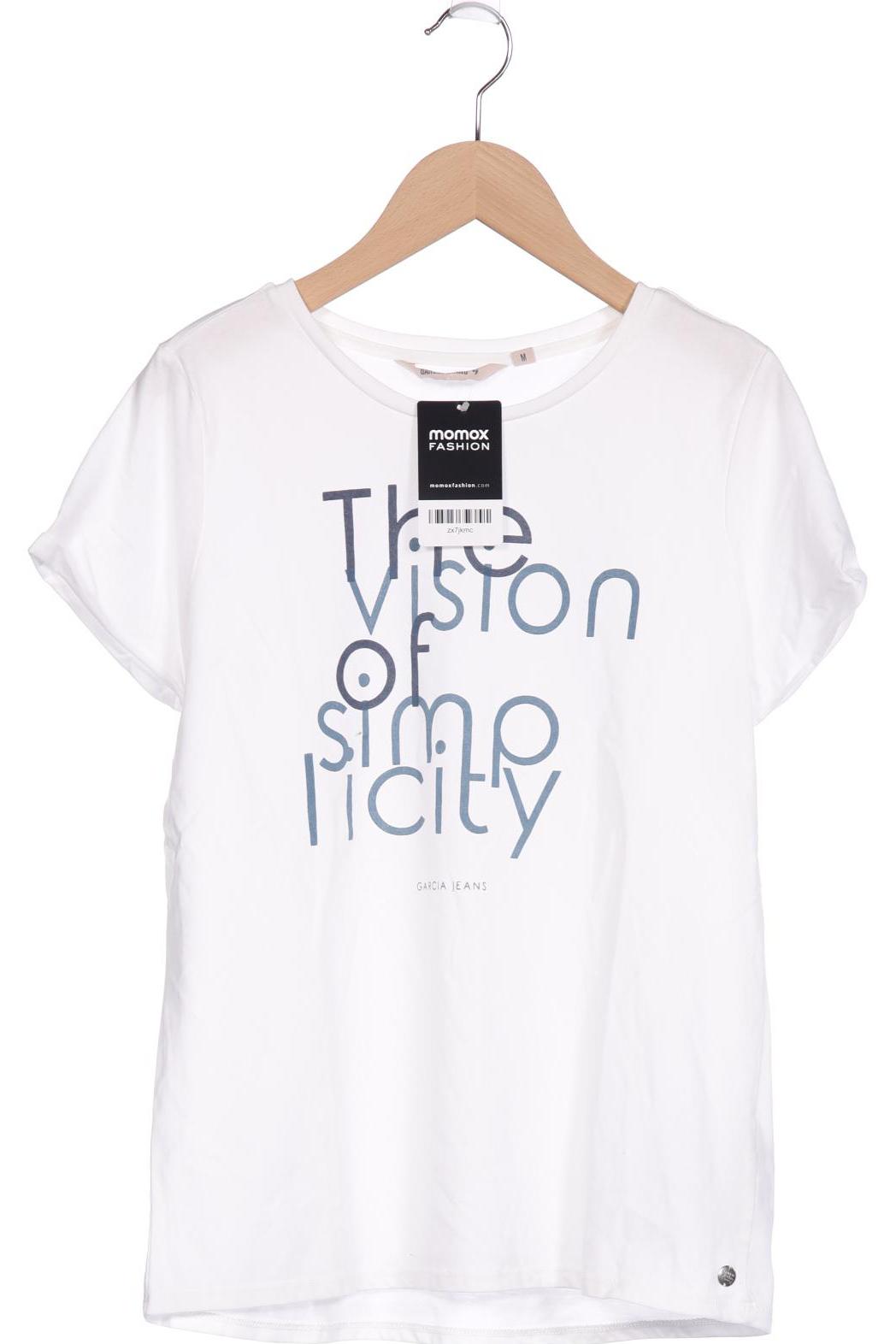 

Garcia Damen T-Shirt, weiß, Gr. 38