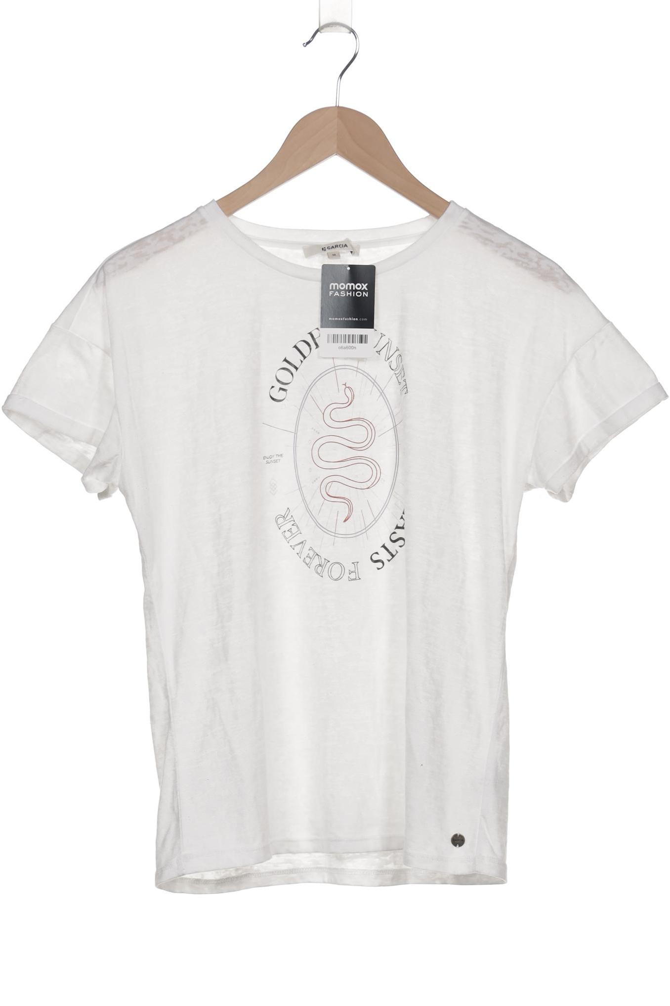 

Garcia Damen T-Shirt, weiß, Gr. 38