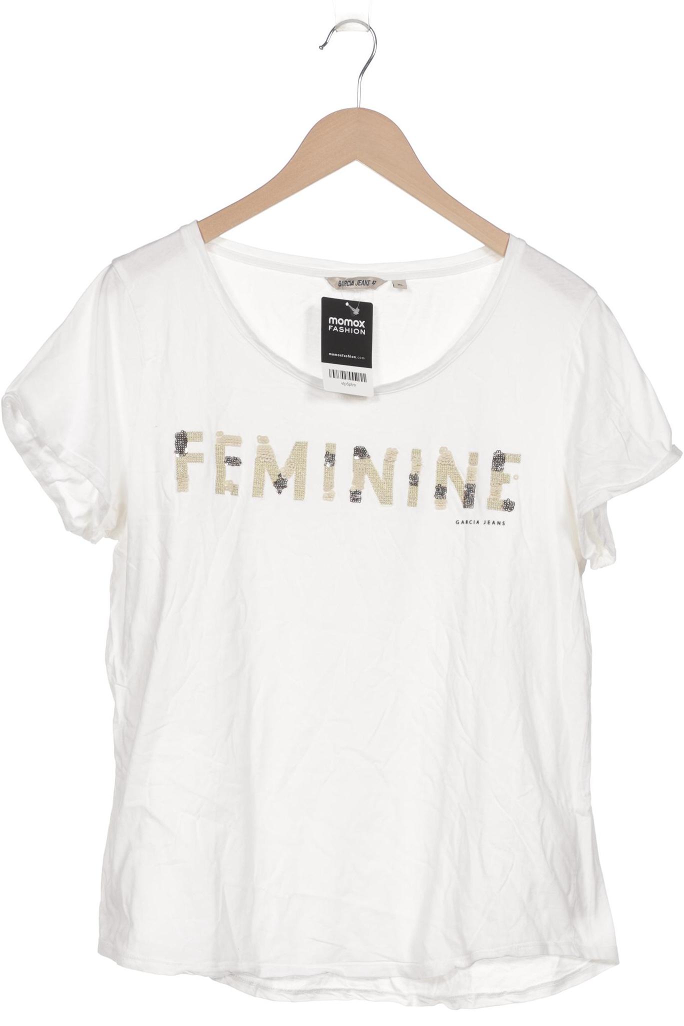 

Garcia Damen T-Shirt, weiß, Gr. 44
