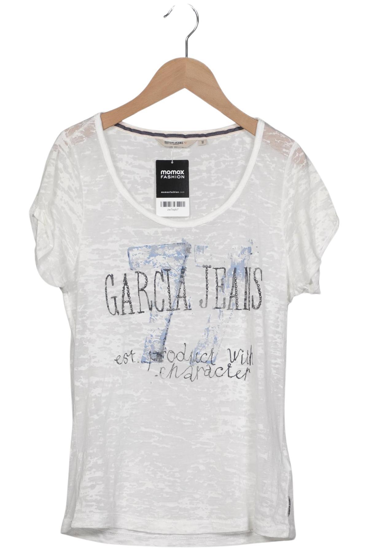 

Garcia Damen T-Shirt, weiß, Gr. 38