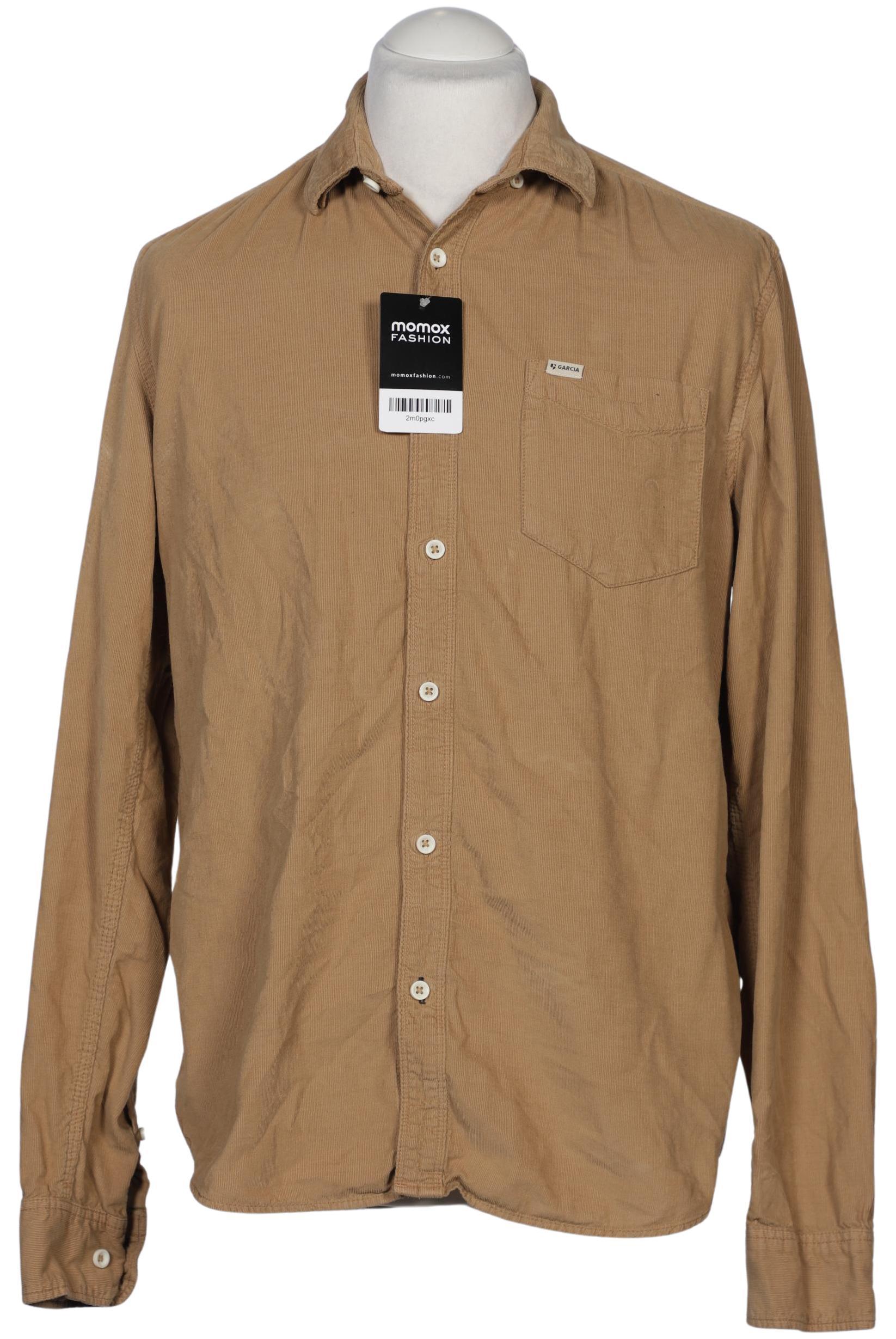 Thumbnail - Garcia Herren Hemd, beige, Gr. 52