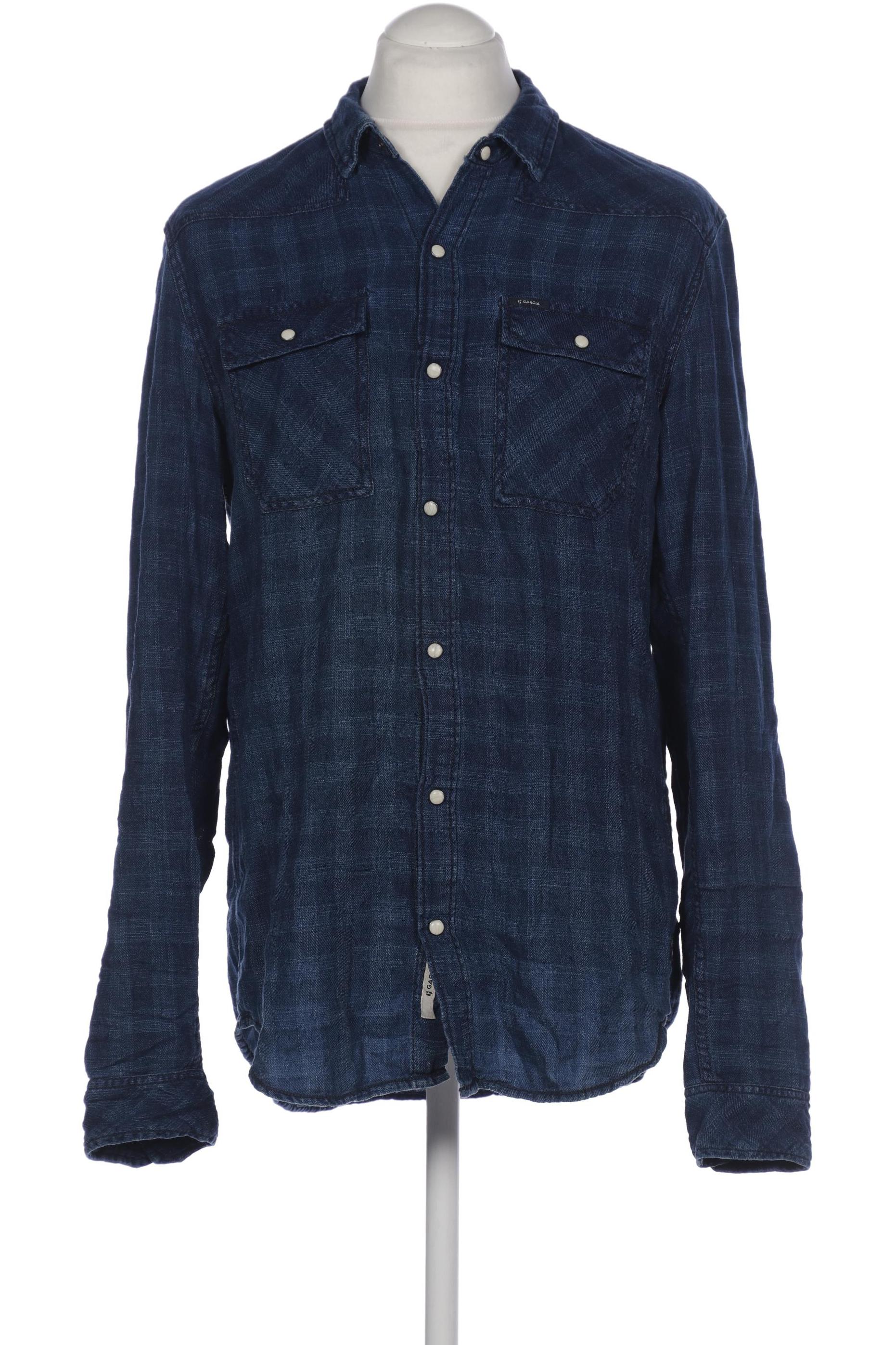 

Garcia Herren Hemd, marineblau, Gr. 52