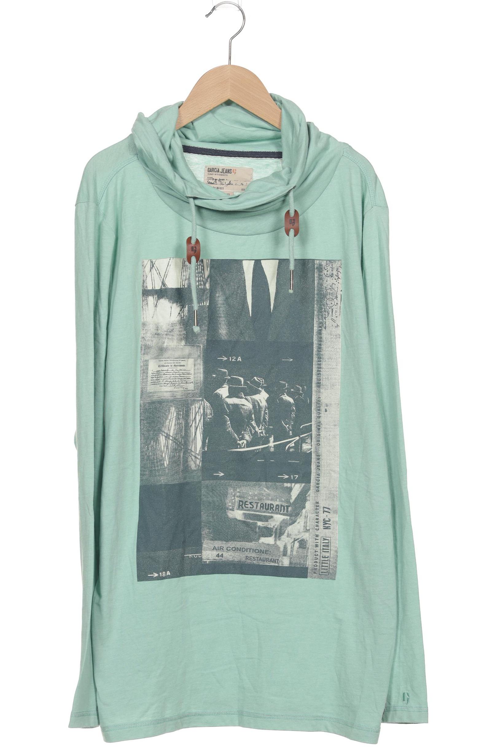 

Garcia Herren Langarmshirt, hellgrün, Gr. 54