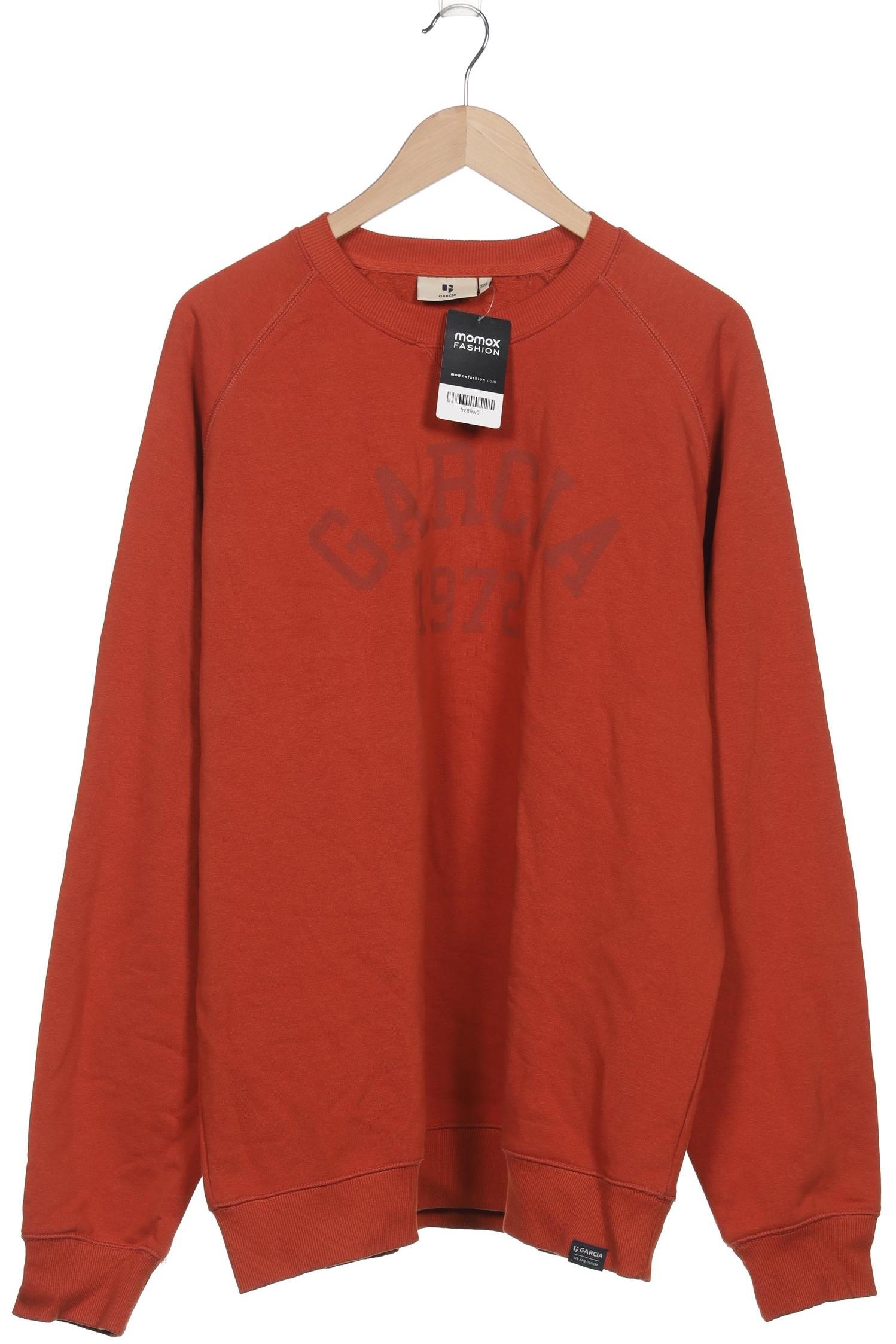 

Garcia Herren Sweatshirt, orange, Gr. 56