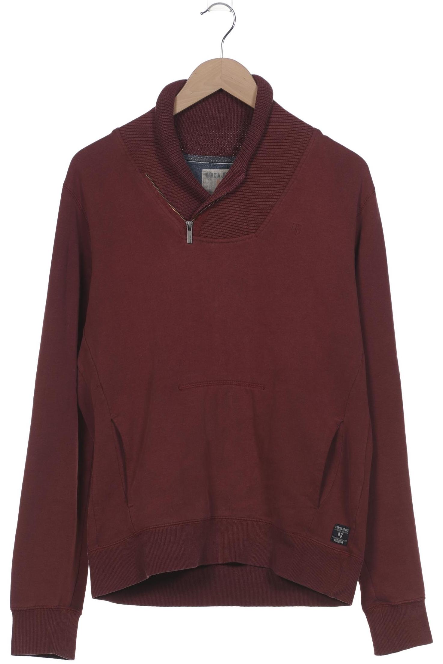 

Garcia Herren Sweatshirt, bordeaux, Gr. 52