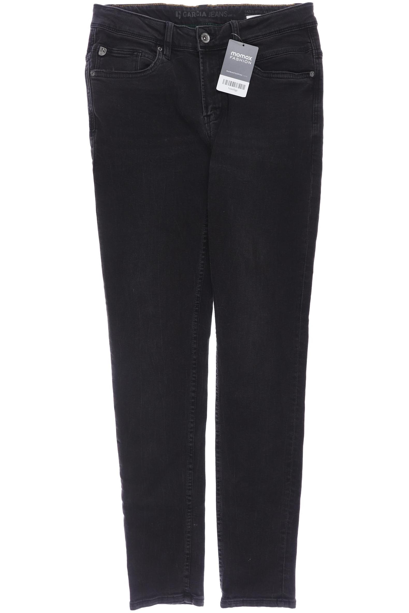 

GARCIA Jungen Jeans, schwarz