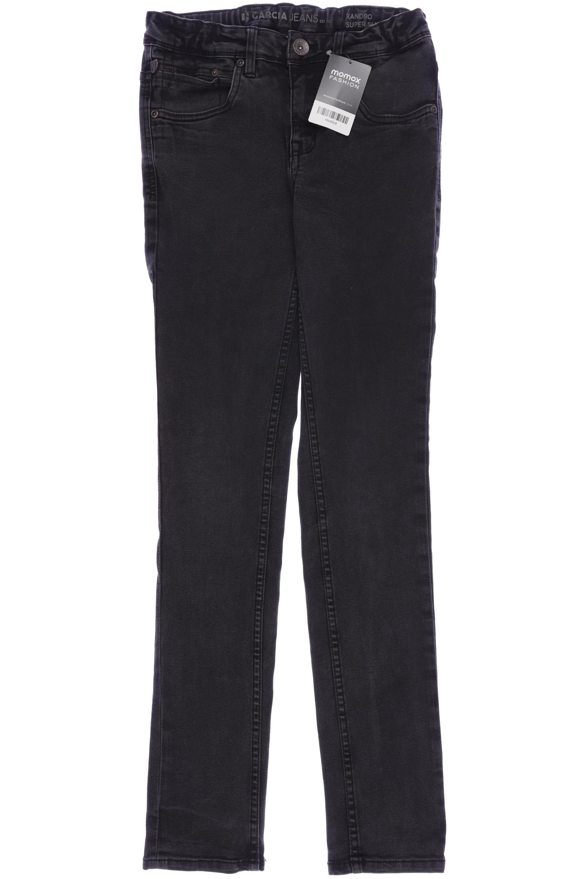 

GARCIA Jungen Jeans, schwarz