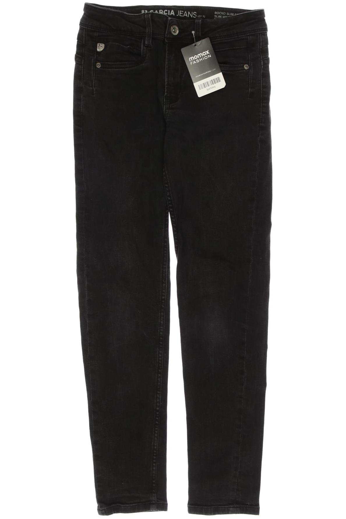

GARCIA Jungen Jeans, schwarz