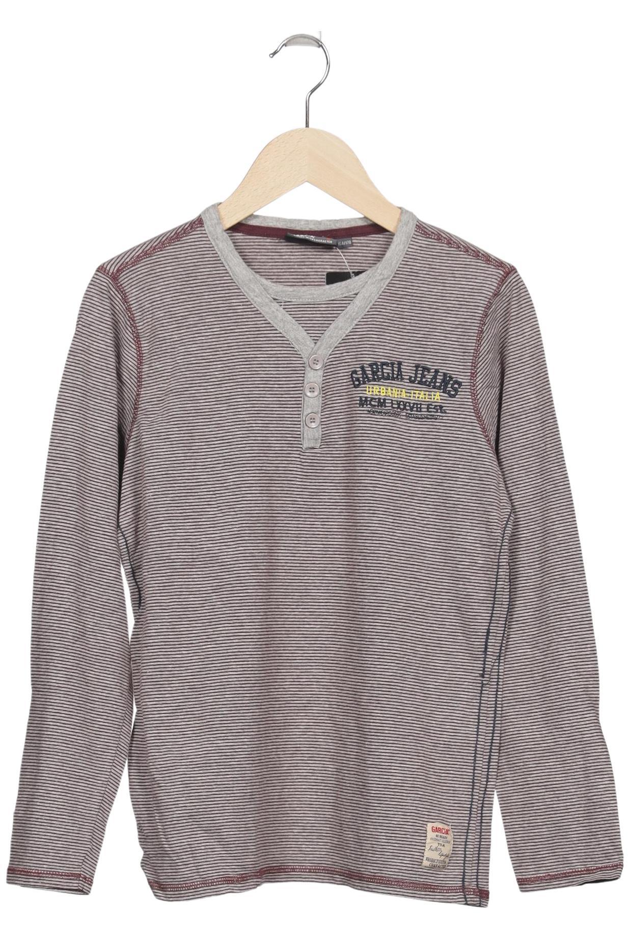 

Garcia Jungen Langarmshirt, grau, Gr. 164