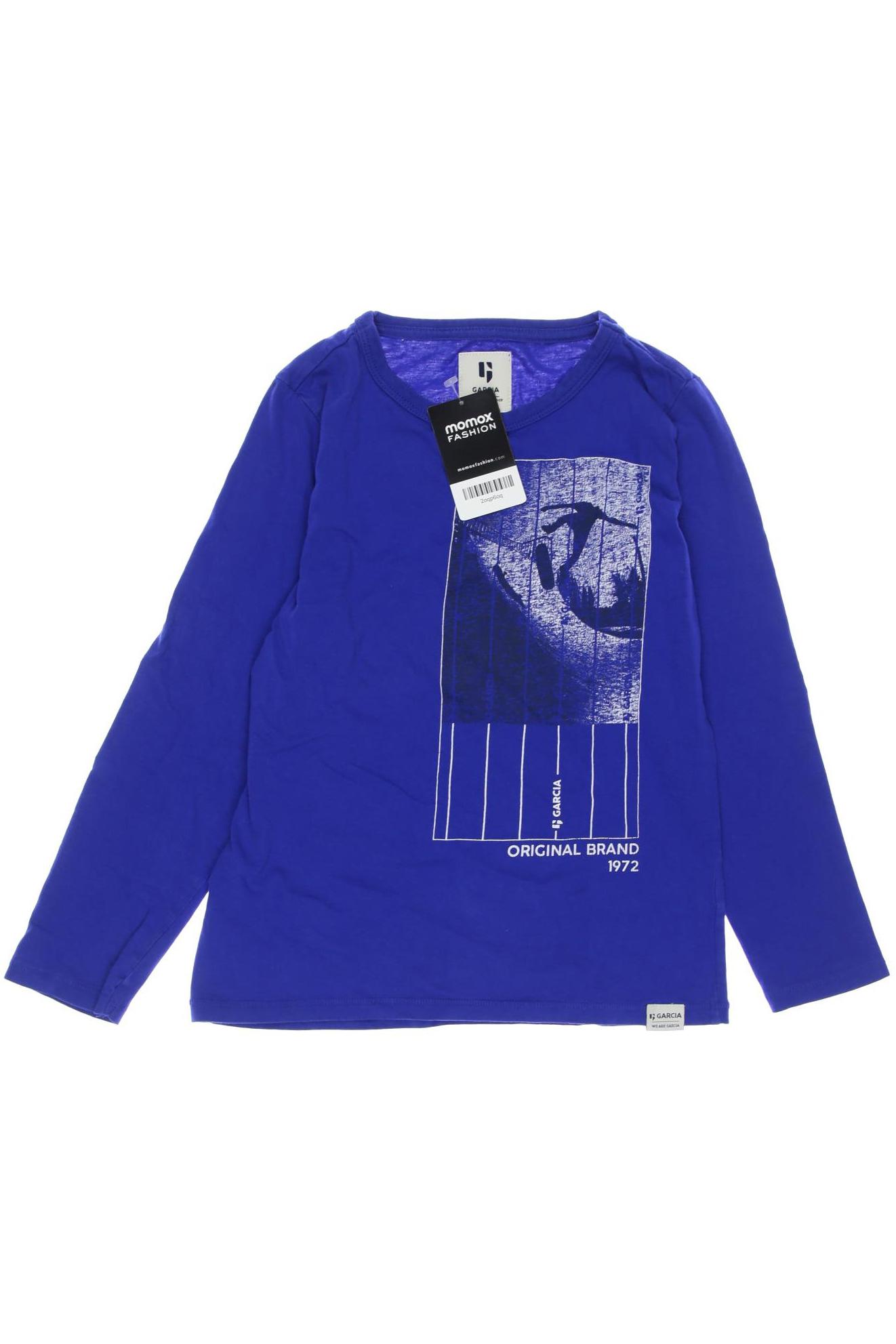 

Garcia Herren Langarmshirt, blau, Gr. 140