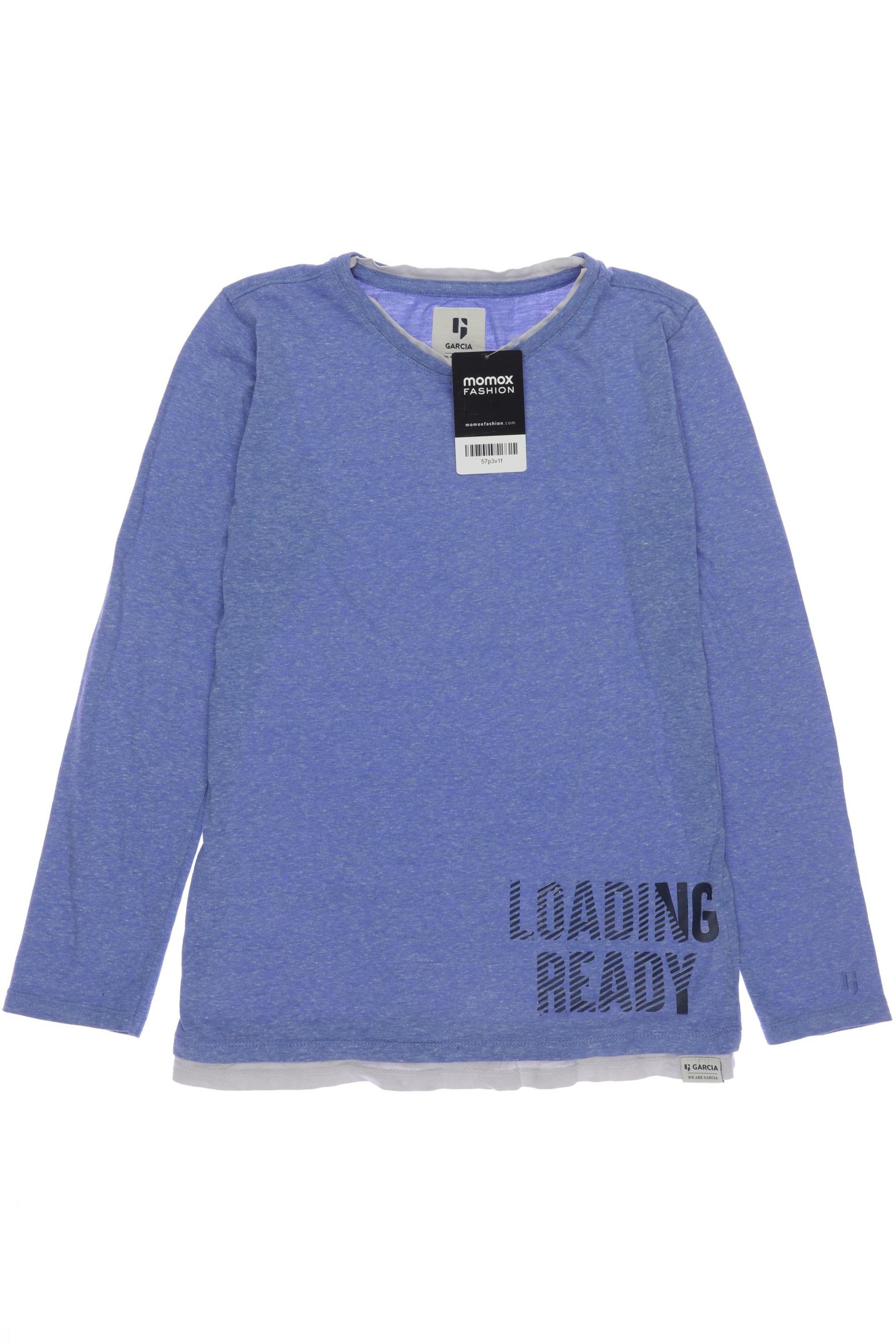 

Garcia Herren Langarmshirt, blau, Gr. 152
