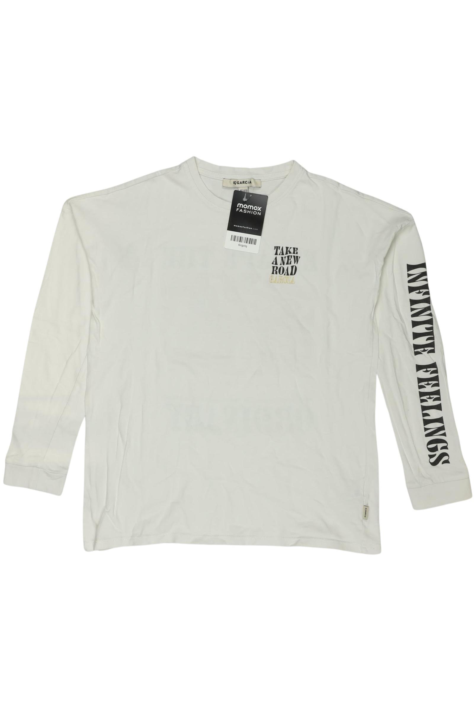 

Garcia Jungen Langarmshirt, cremeweiß, Gr. 152