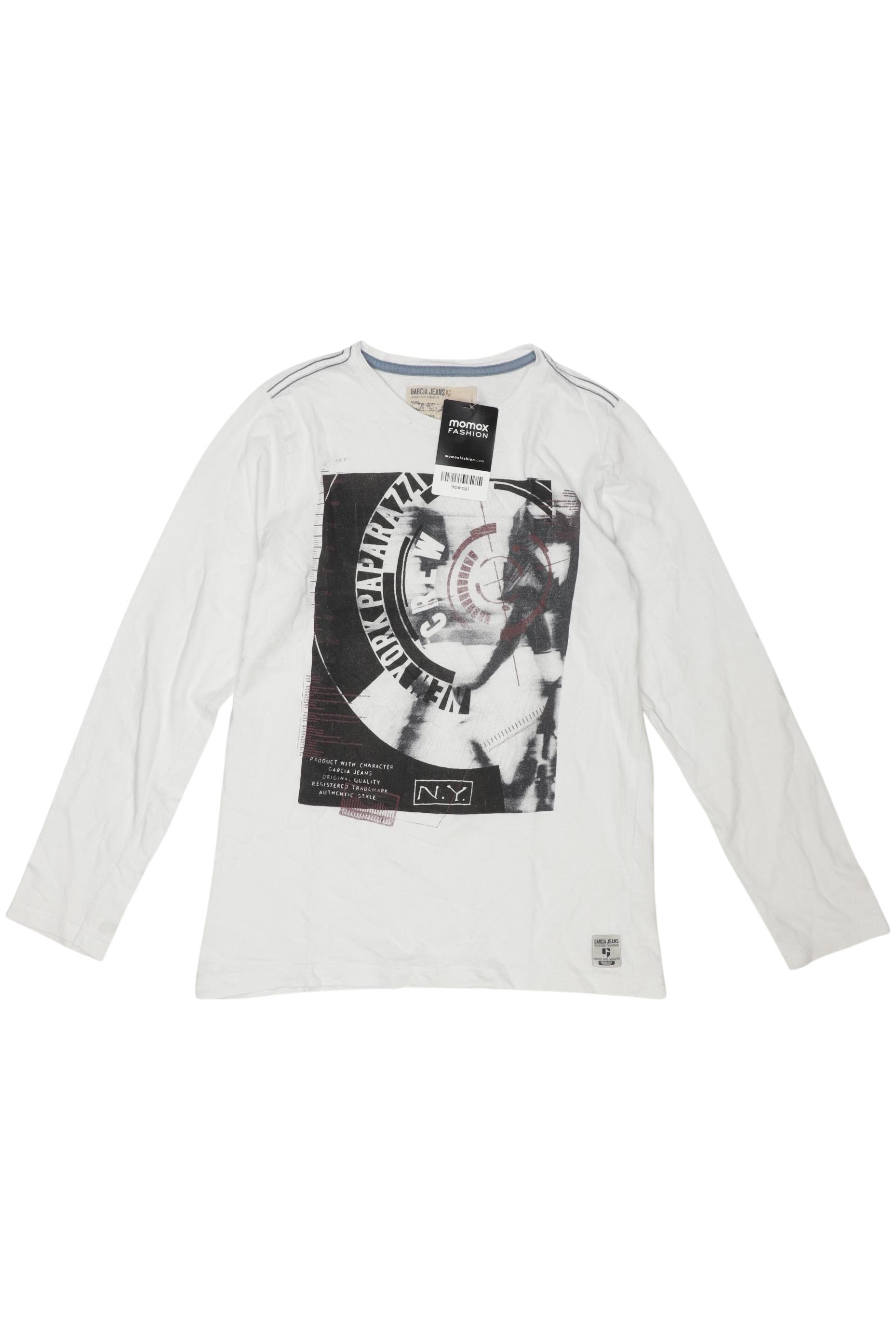 

Garcia Jungen Langarmshirt, weiß, Gr. 152