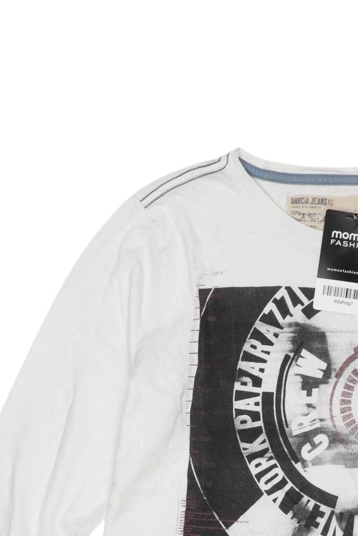 Thumbnail - Garcia Jungen Langarmshirt, weiß, Gr. 152