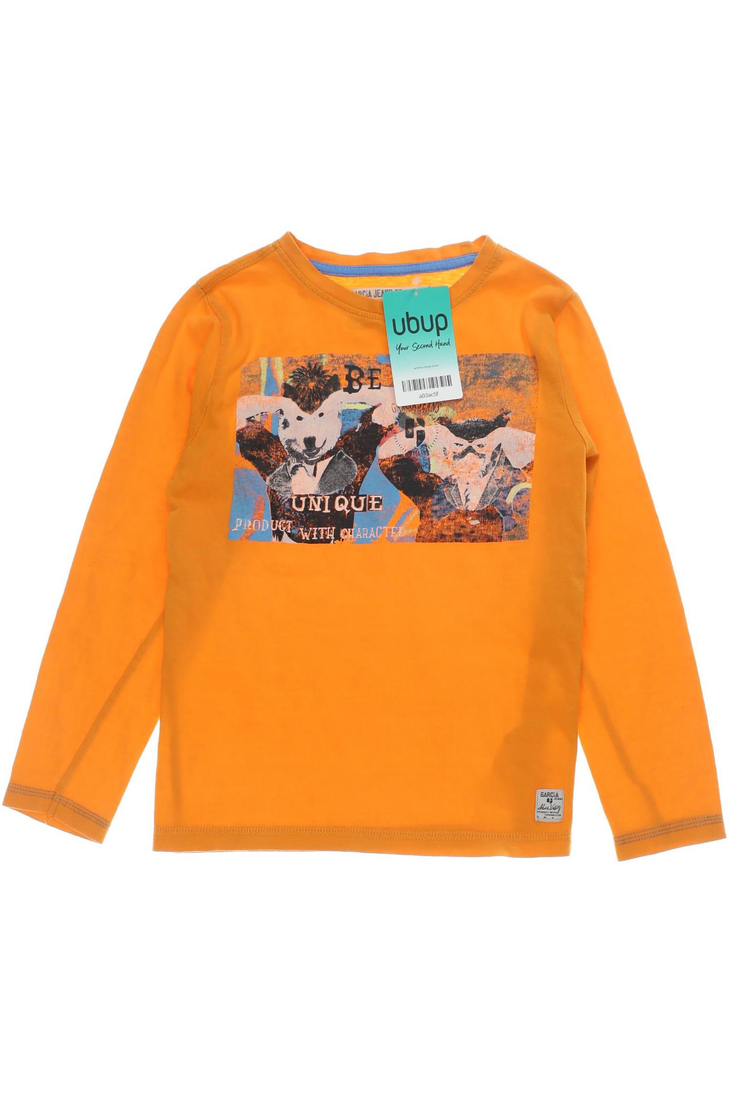 

Garcia Herren Langarmshirt, orange, Gr. 116