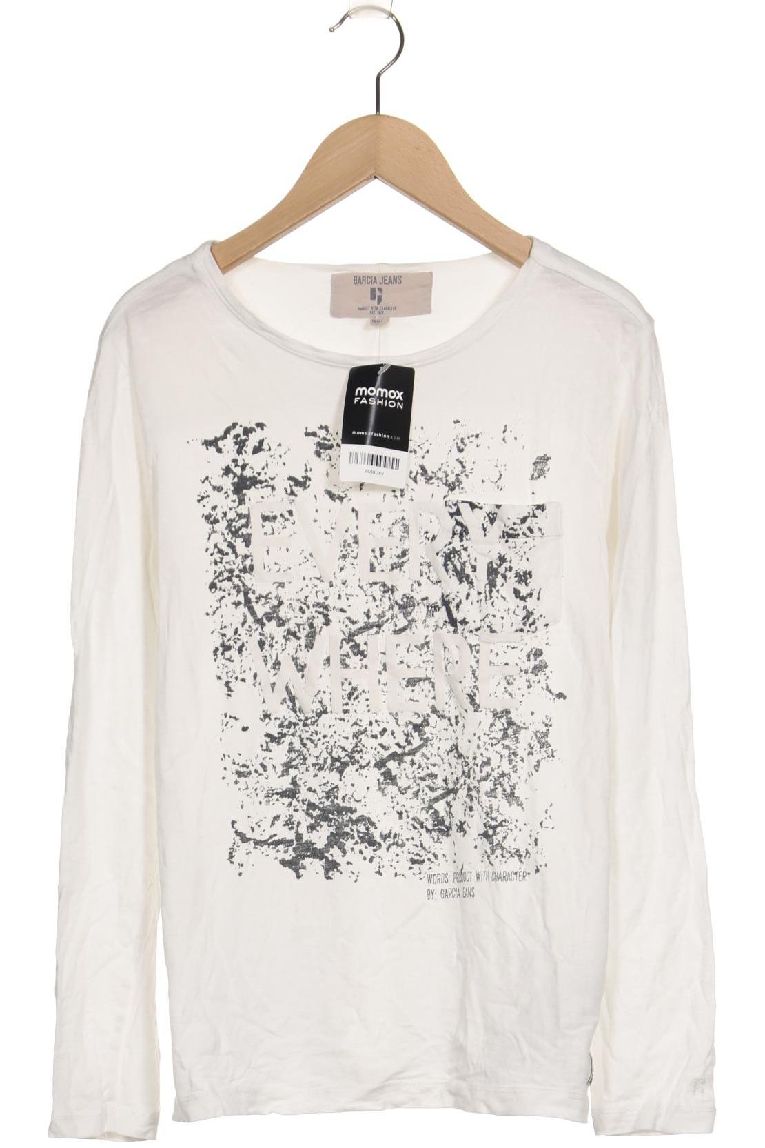 

Garcia Herren Langarmshirt, weiß, Gr. 164