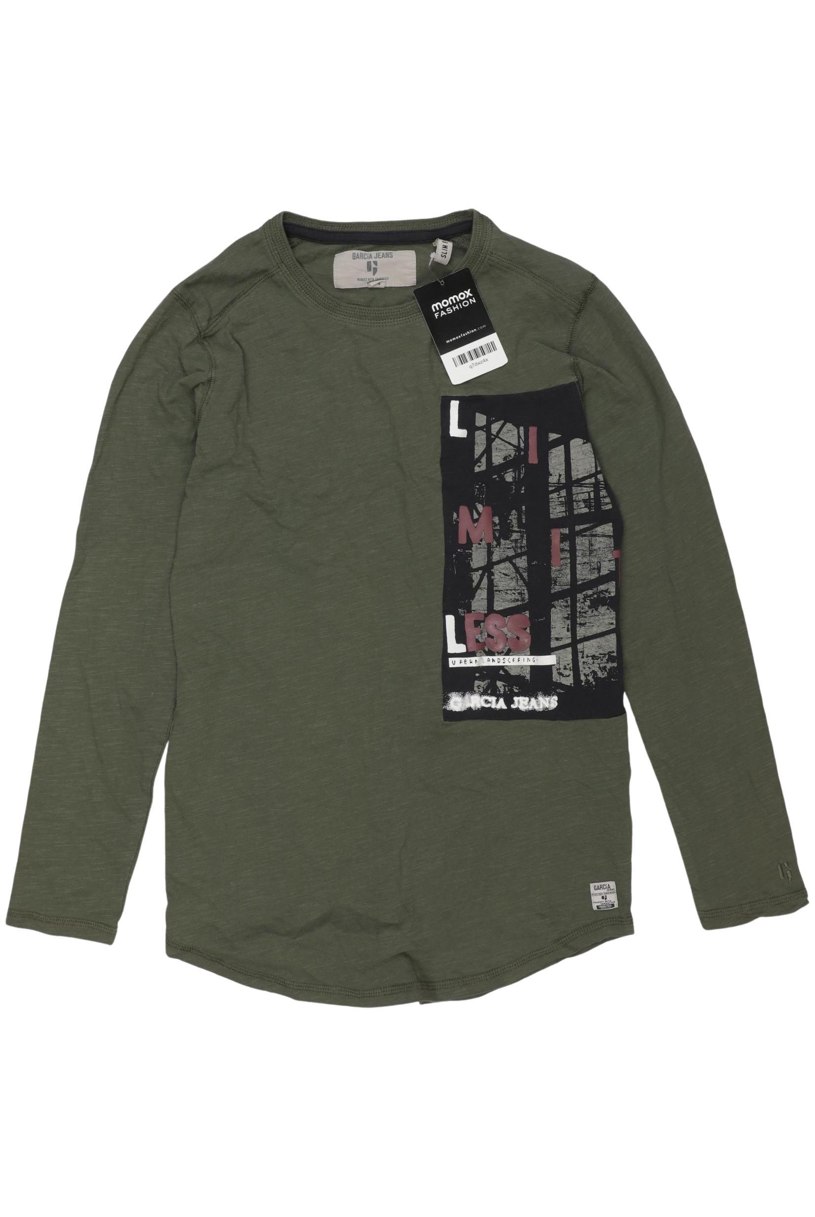 

Garcia Jungen Langarmshirt, grün, Gr. 14