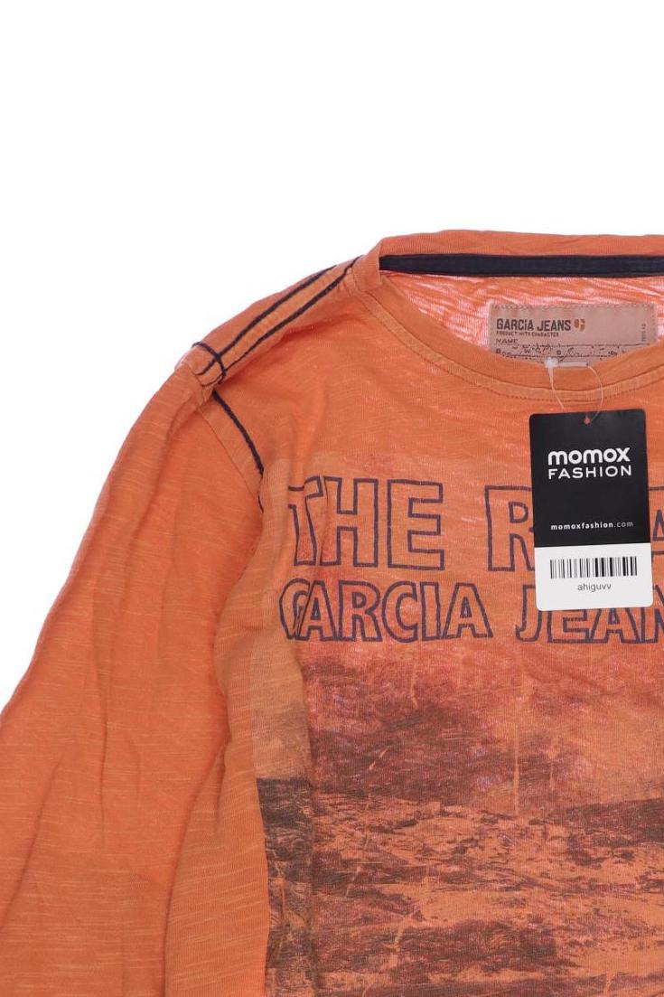 Thumbnail - Garcia Herren Langarmshirt, orange, Gr. 152
