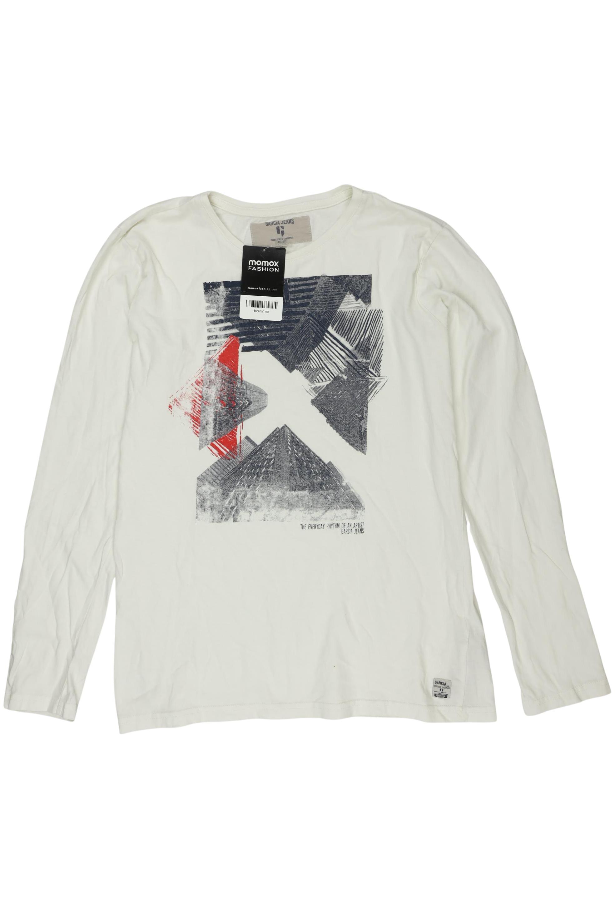 

Garcia Jungen Langarmshirt, cremeweiß, Gr. 176
