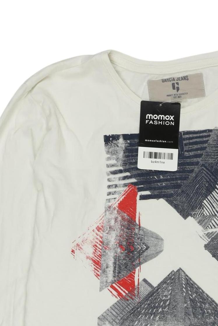 Thumbnail - Garcia Jungen Langarmshirt, cremeweiß, Gr. 176