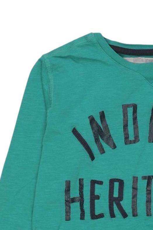 Thumbnail - Garcia Jungen Langarmshirt, grün, Gr. 152