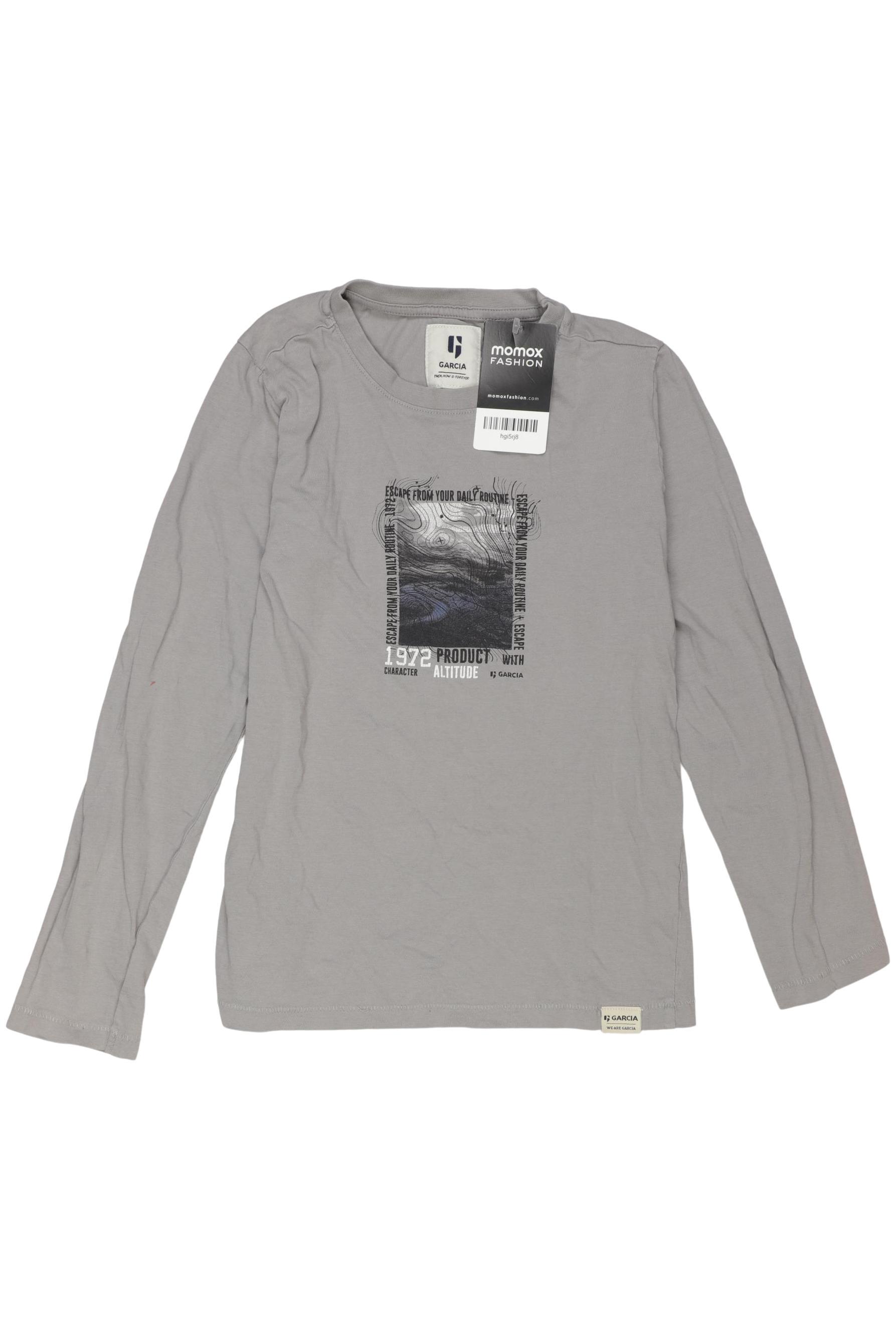 

Garcia Jungen Langarmshirt, grau, Gr. 140