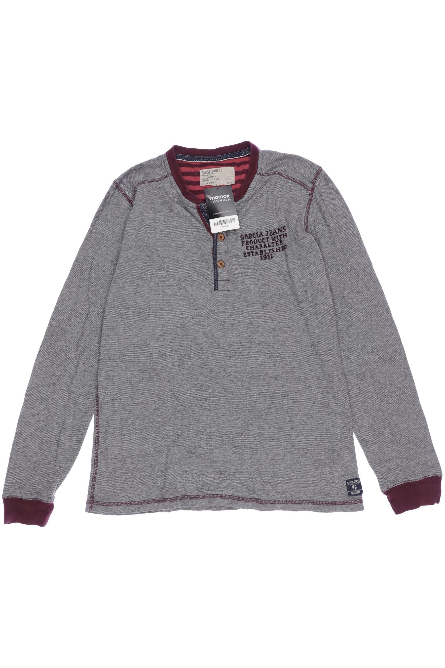 

Garcia Herren Langarmshirt, grau, Gr. 14