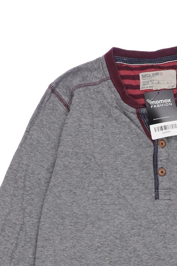 Thumbnail - Garcia Herren Langarmshirt, grau, Gr. 14