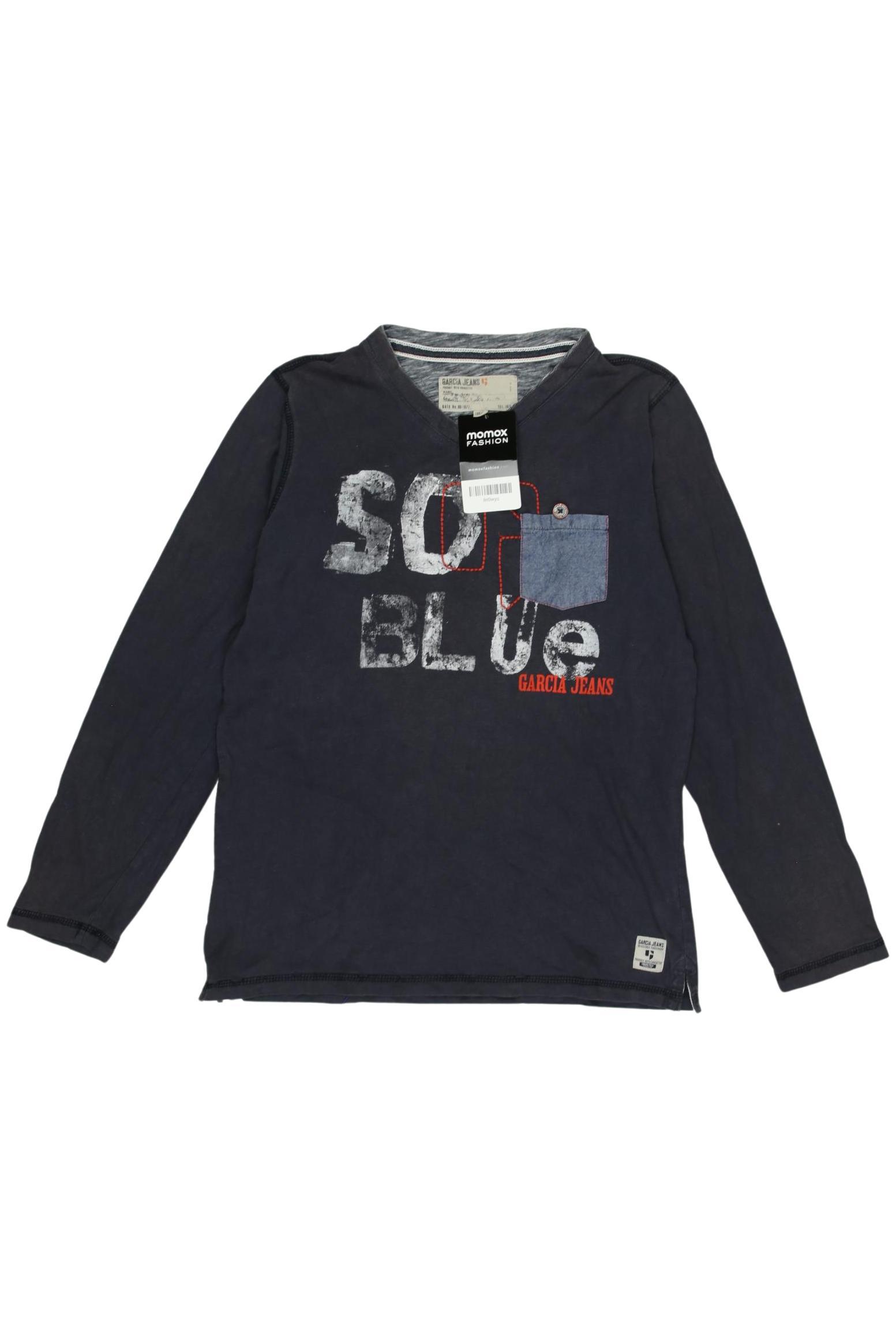 

Garcia Jungen Langarmshirt, marineblau, Gr. 152