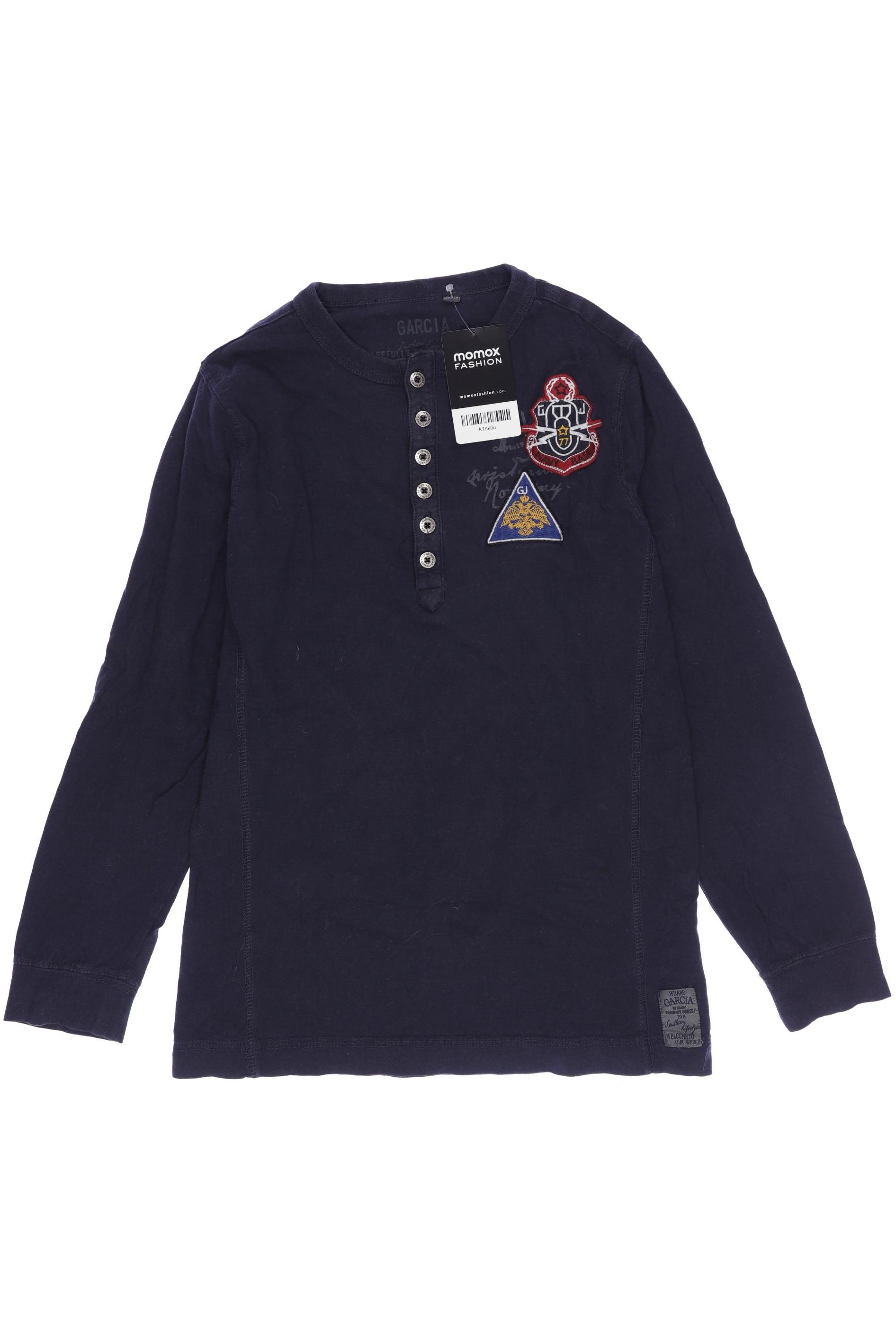 

Garcia Herren Langarmshirt, marineblau, Gr. 152