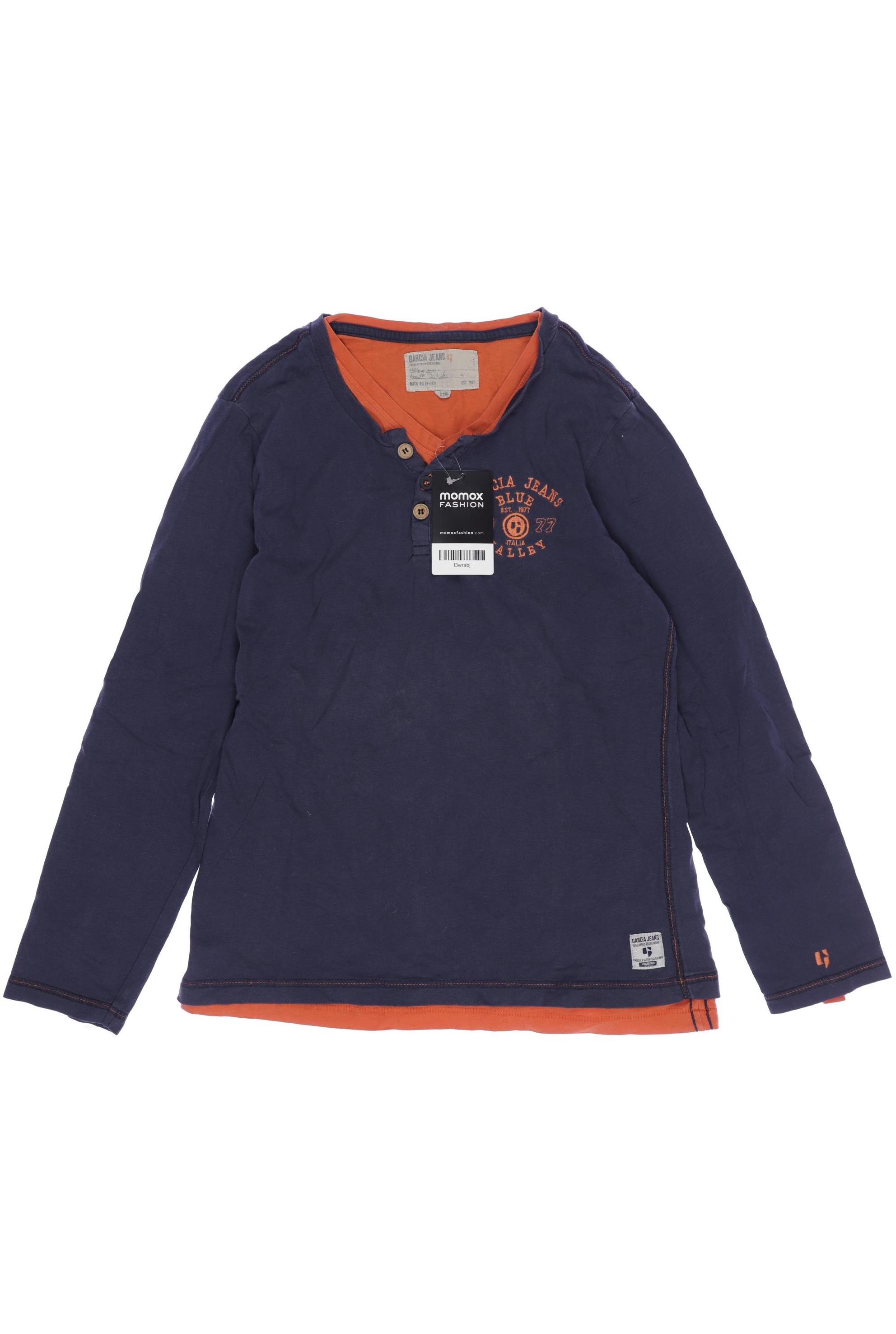 

Garcia Herren Langarmshirt, blau, Gr. 152