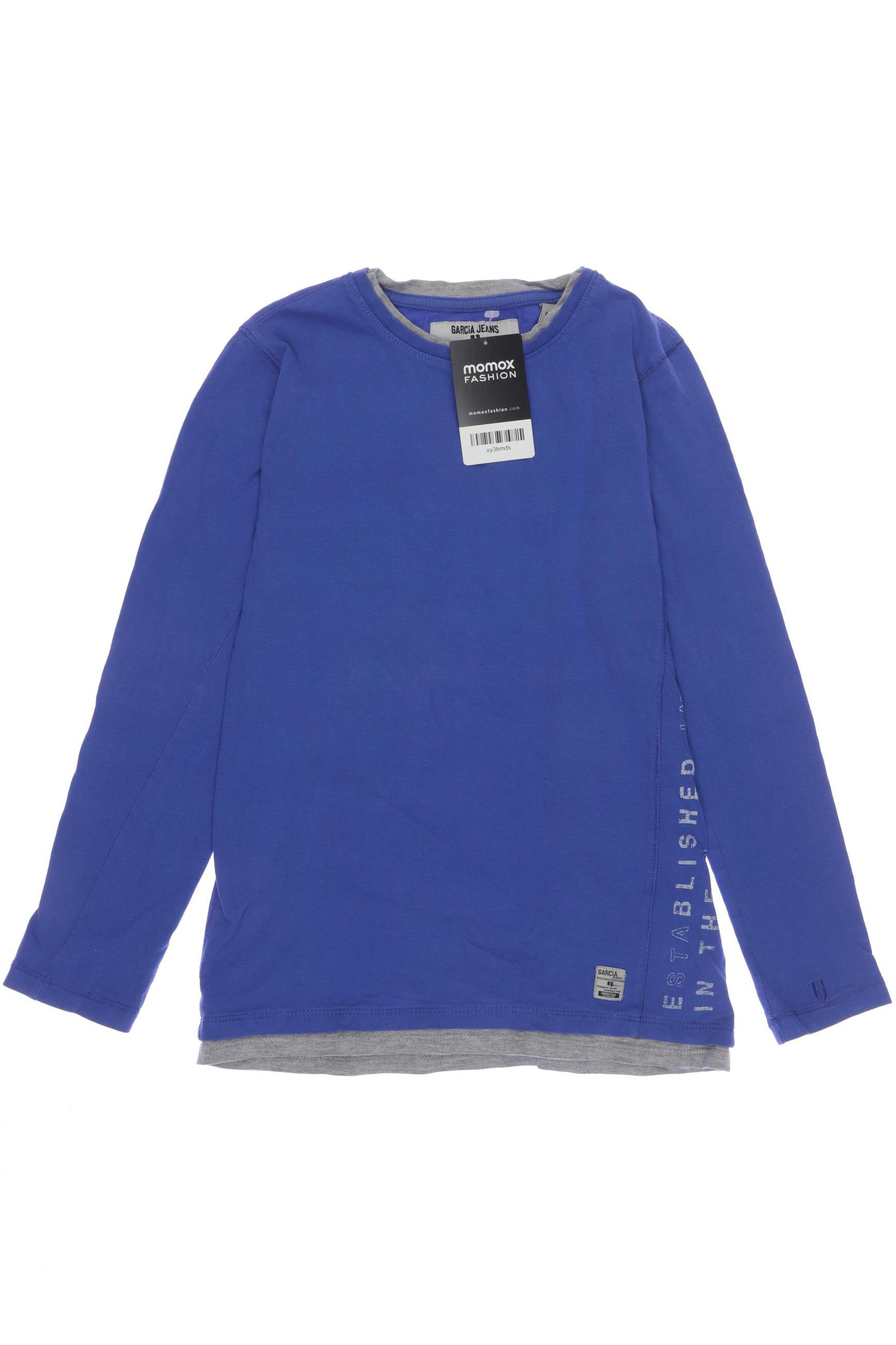 

Garcia Herren Langarmshirt, blau, Gr. 152