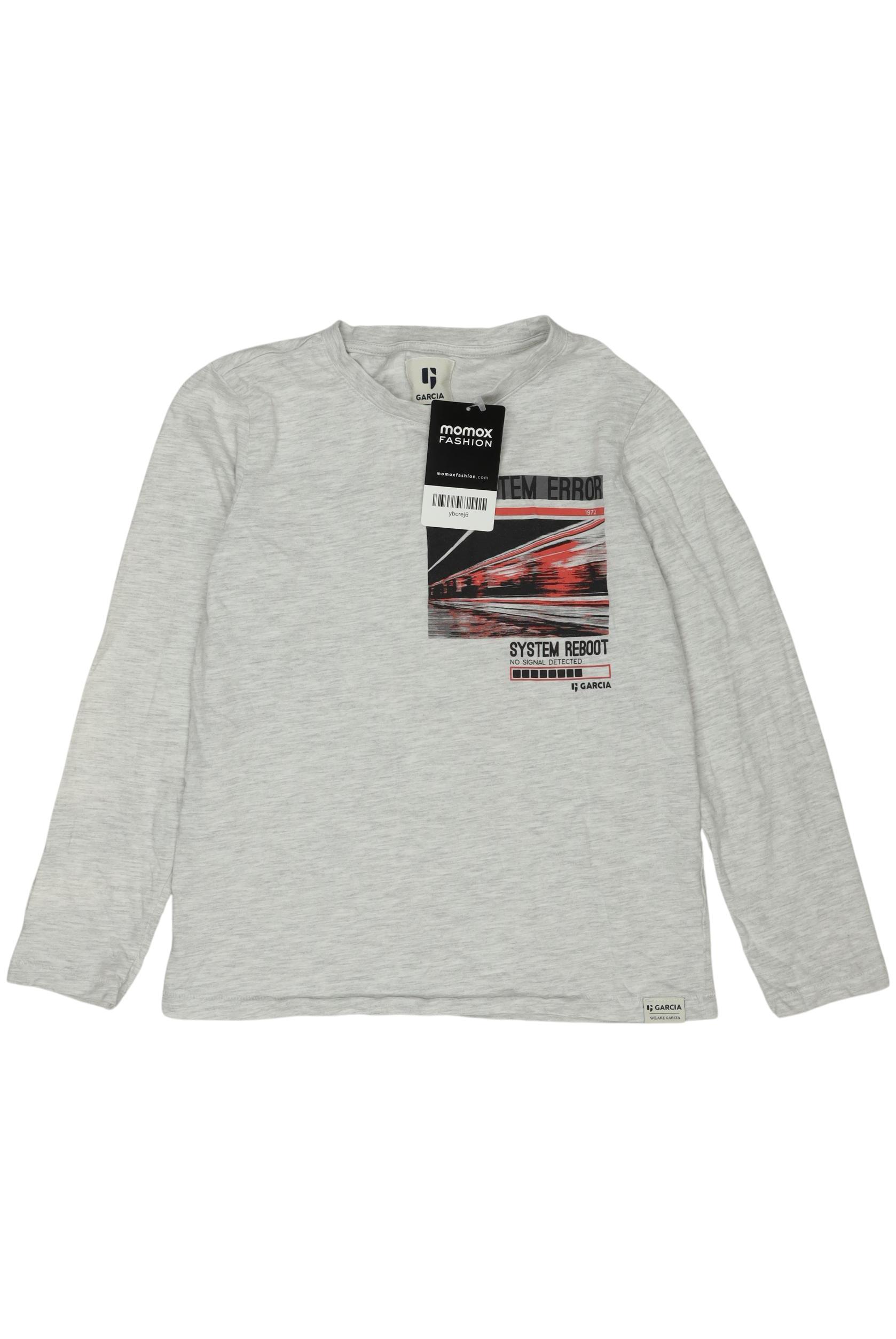 

Garcia Jungen Langarmshirt, grau, Gr. 140